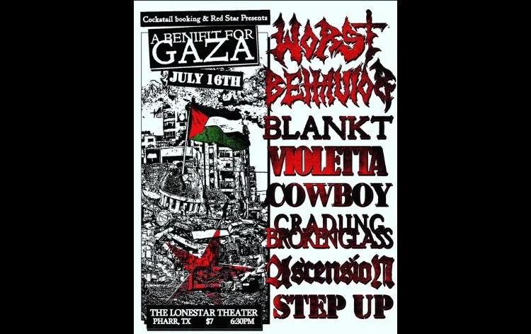 BENEFIT FOR GAZA CONCERT