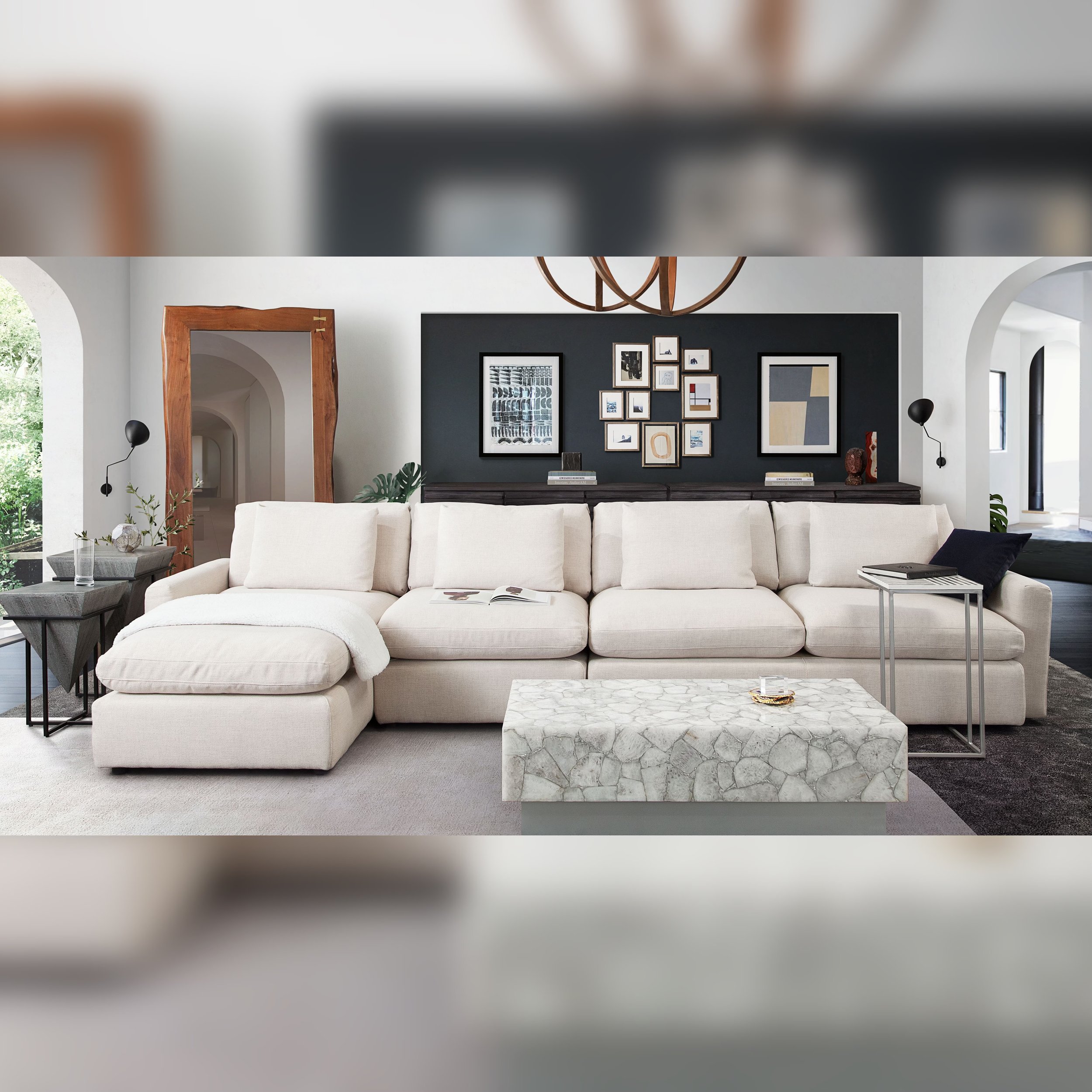 Arcadia 3PC Reversible Sectional