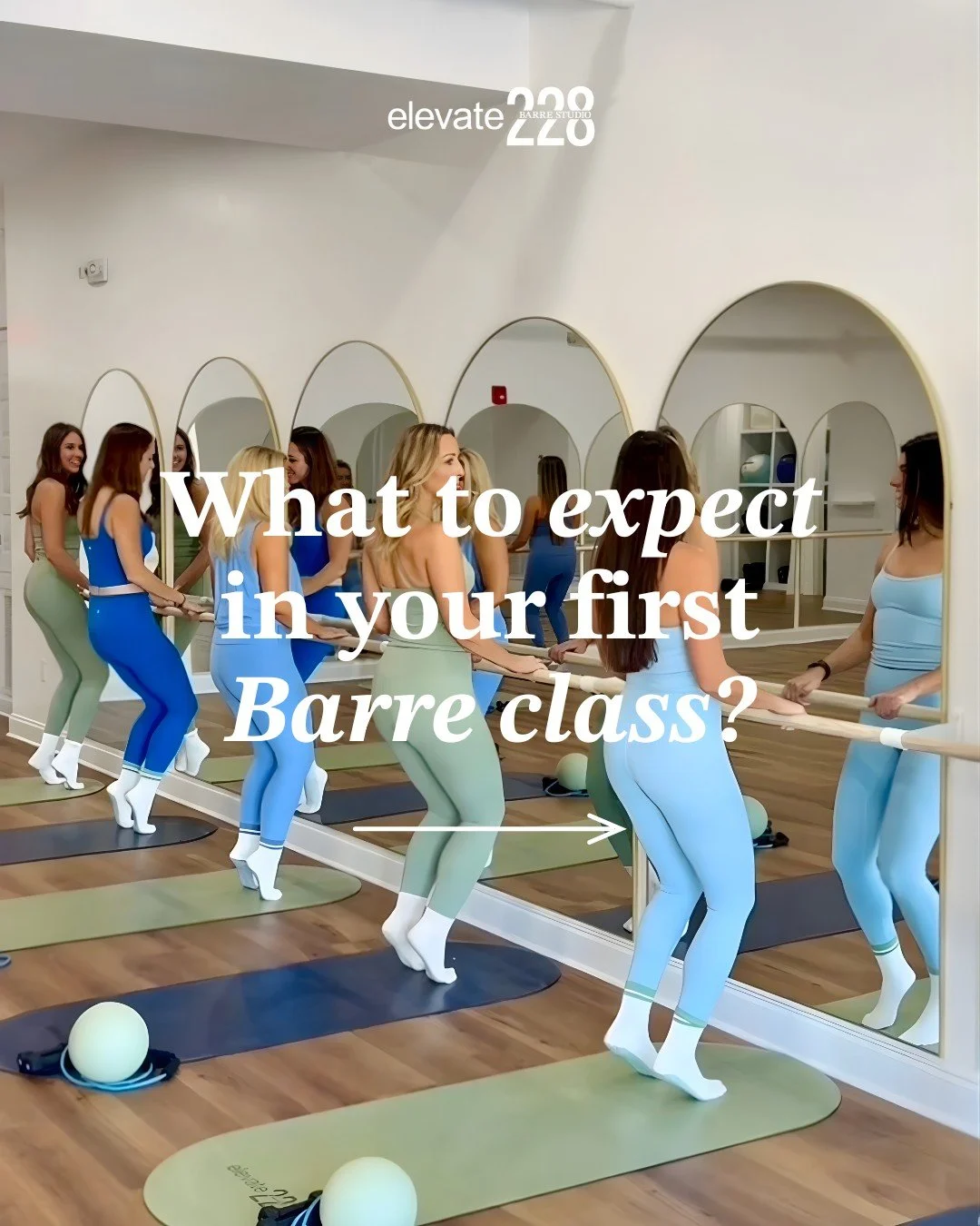 What to expect in your first barre class! Don’t be nervous! We will guide you through every move and make sure you feel confident and strong from start to finish. 
All memberships will go live this Saturday, 11/1!! Secure your spot and start b