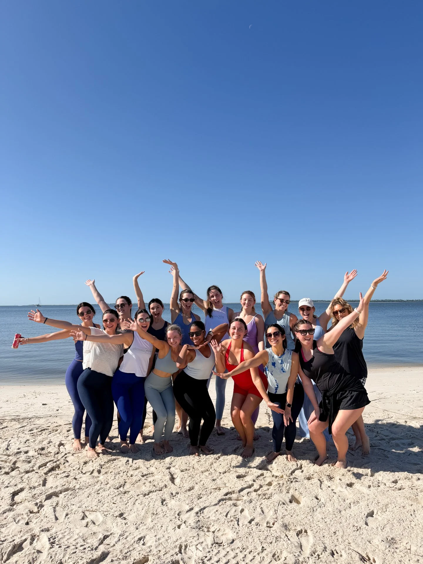 Another post for Barre at the Beach because we had the best time! ☀️🥰
