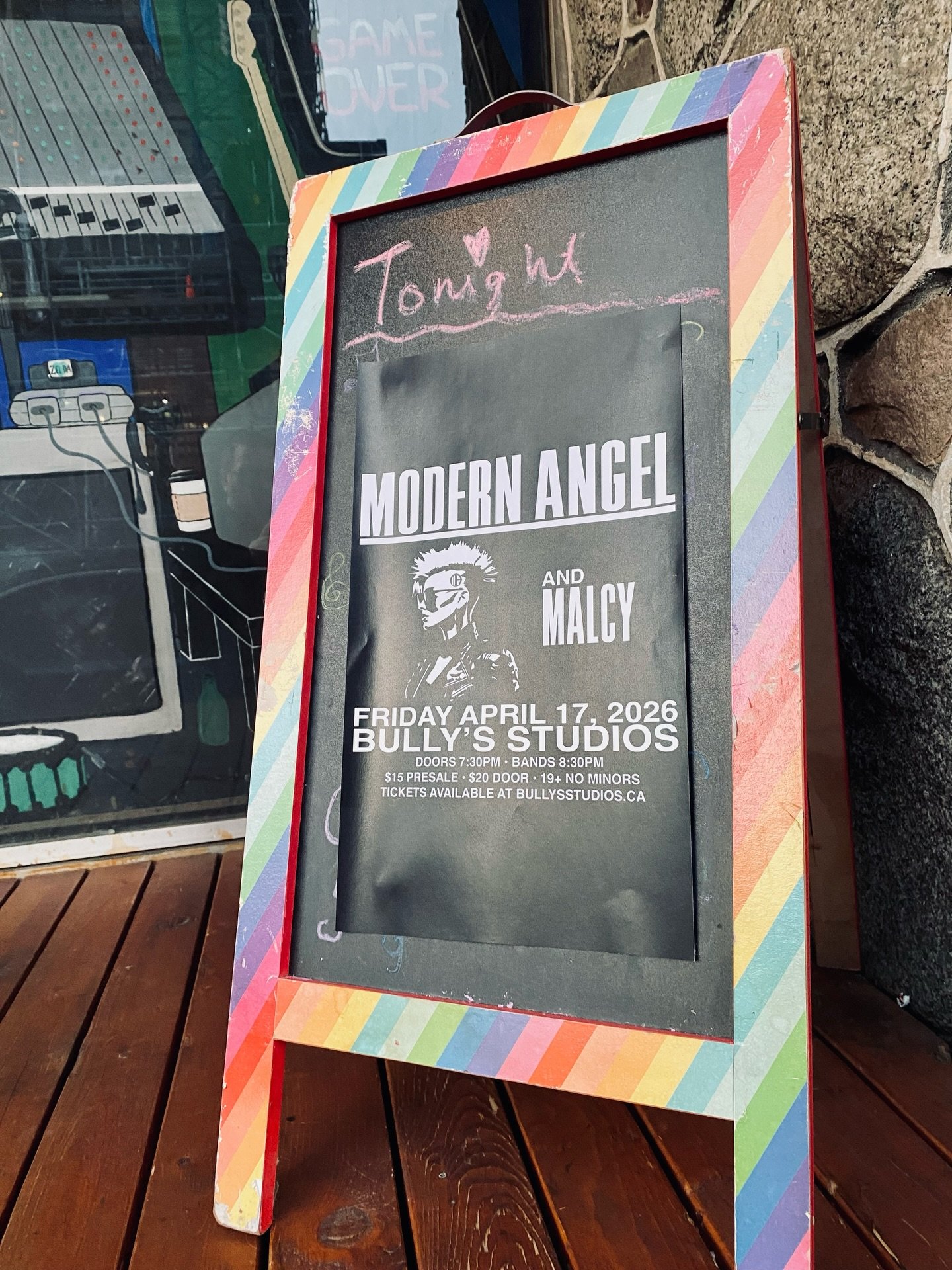 My little corner for the night