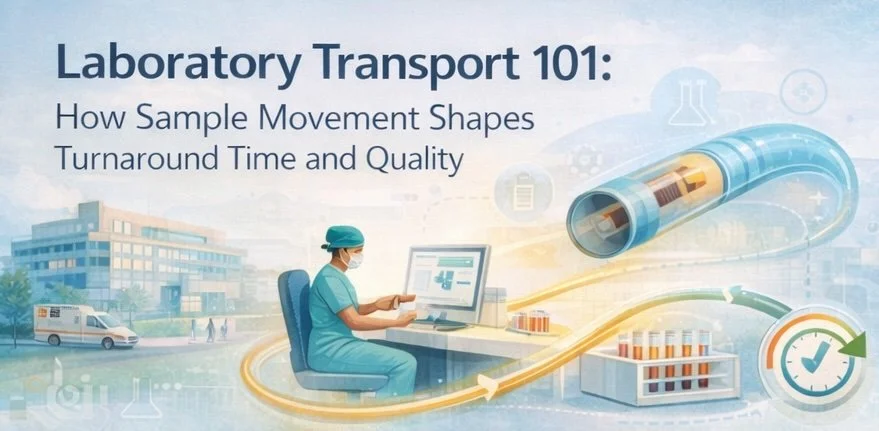 Laboratory Transport 101: How Sample Movement Shapes Turnaround Time and Quality
