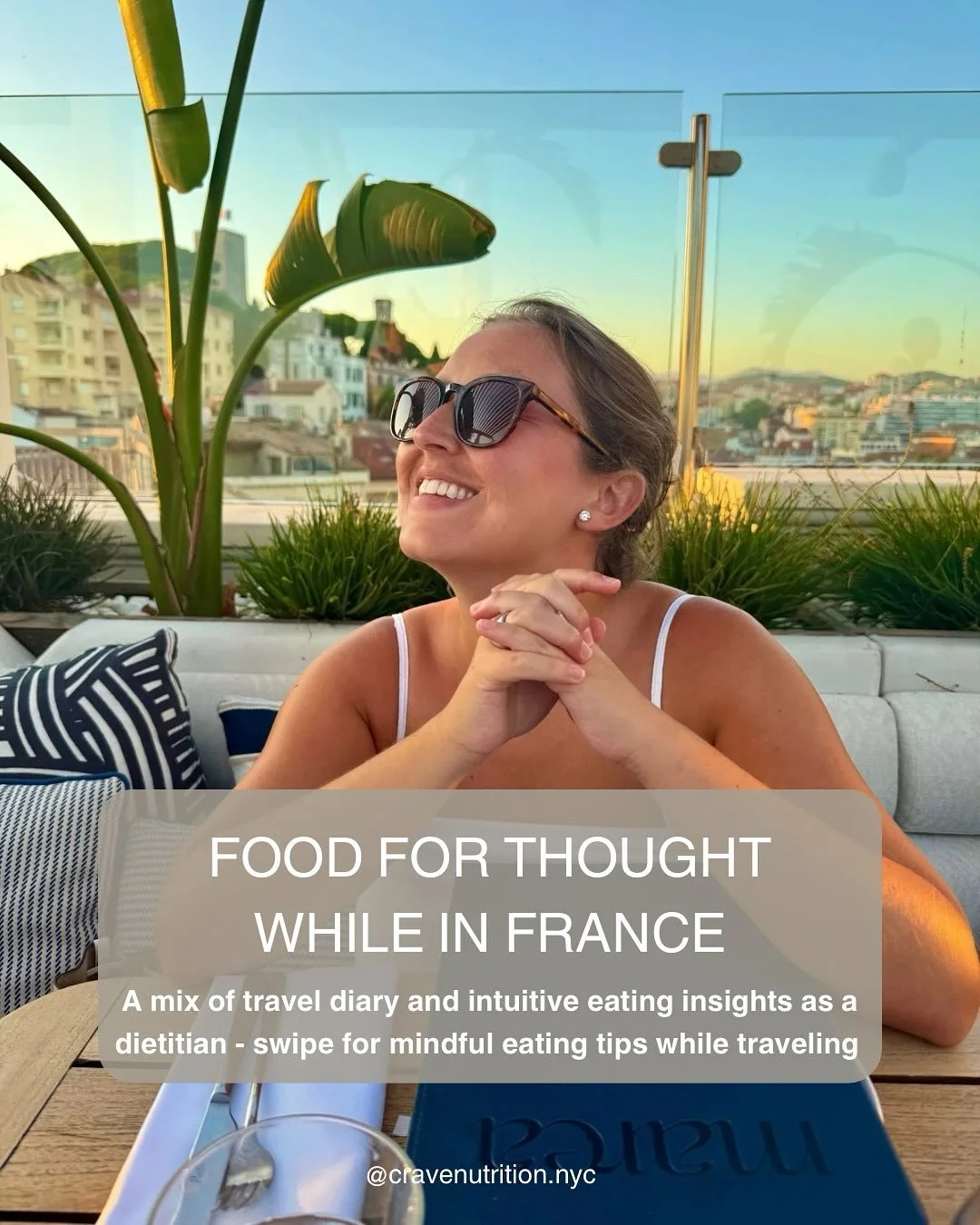 🇫🇷 Food for thought &mdash; from a dietitian while traveling in France 🥐 As a dietitian, visiting France is like stepping into a real-time lesson on food culture, mindfulness, and pleasure. No calorie counting. No guilt. Just good food, connection