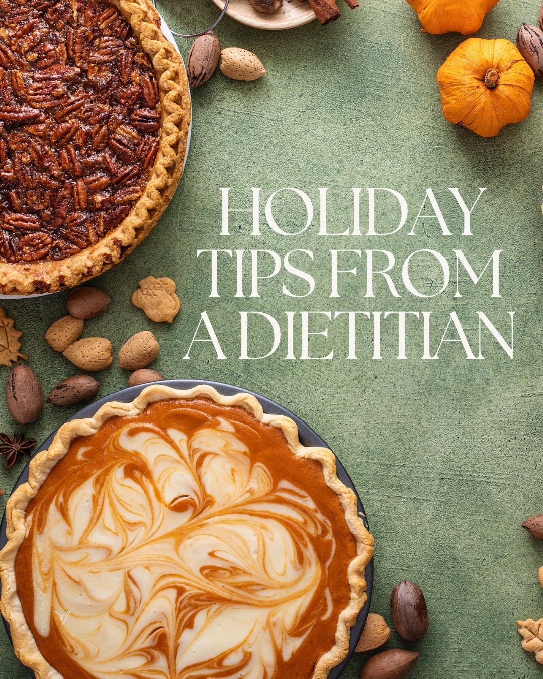 Here are a few dietitian-approved ways to feel your best on Thanksgiving - without restriction, stress, or guilt.
Remember: one meal or one day won&rsquo;t derail your progress. Enjoy the holiday, the food, and the people you love. 🤍🦃