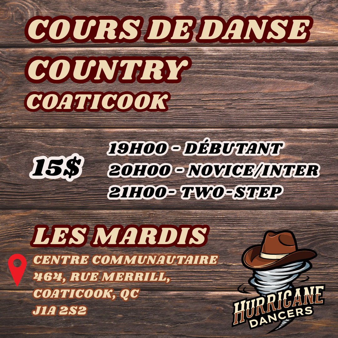 Les cours du mardi Coaticook