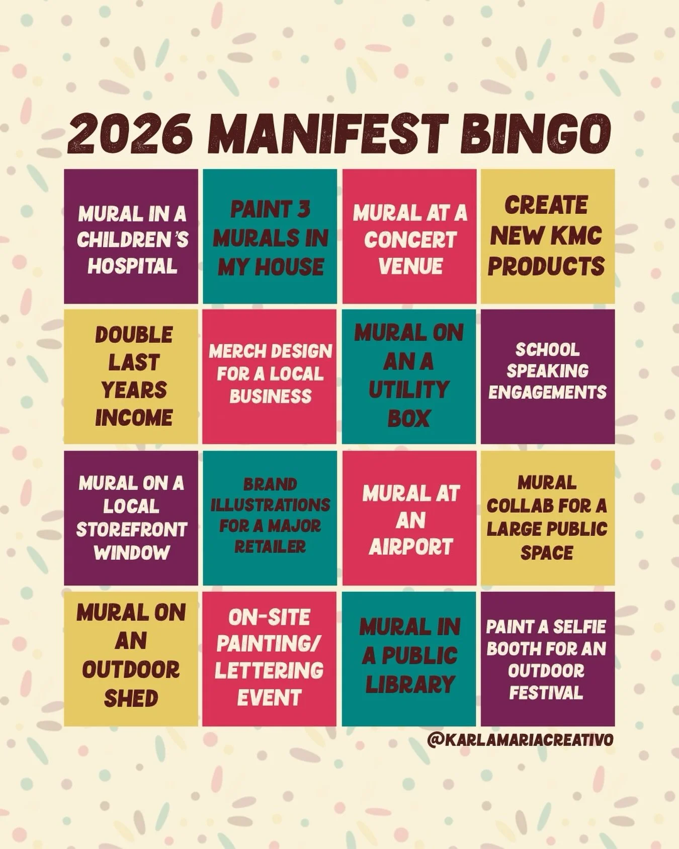 here&rsquo;s a peek into some of the dream projects I&rsquo;m manifesting for 2026! I already have some amazing things lined up for the rest of January and I&rsquo;d love to keep the momentum going for the rest of the year.

So if you&rsquo;ve been w