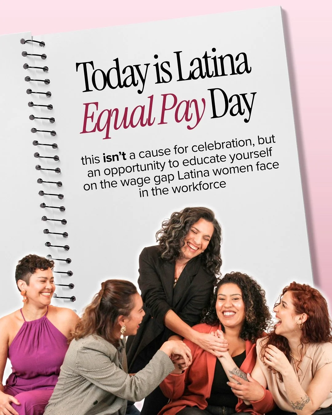 Latina Equal Pay Day is an opportunity to remember that you can&rsquo;t create an inclusive culture if the pay structure is exclusive. 

Money talks, and if you truly value something, you need to show it with your words AND your actions. 

#LatinaEqu