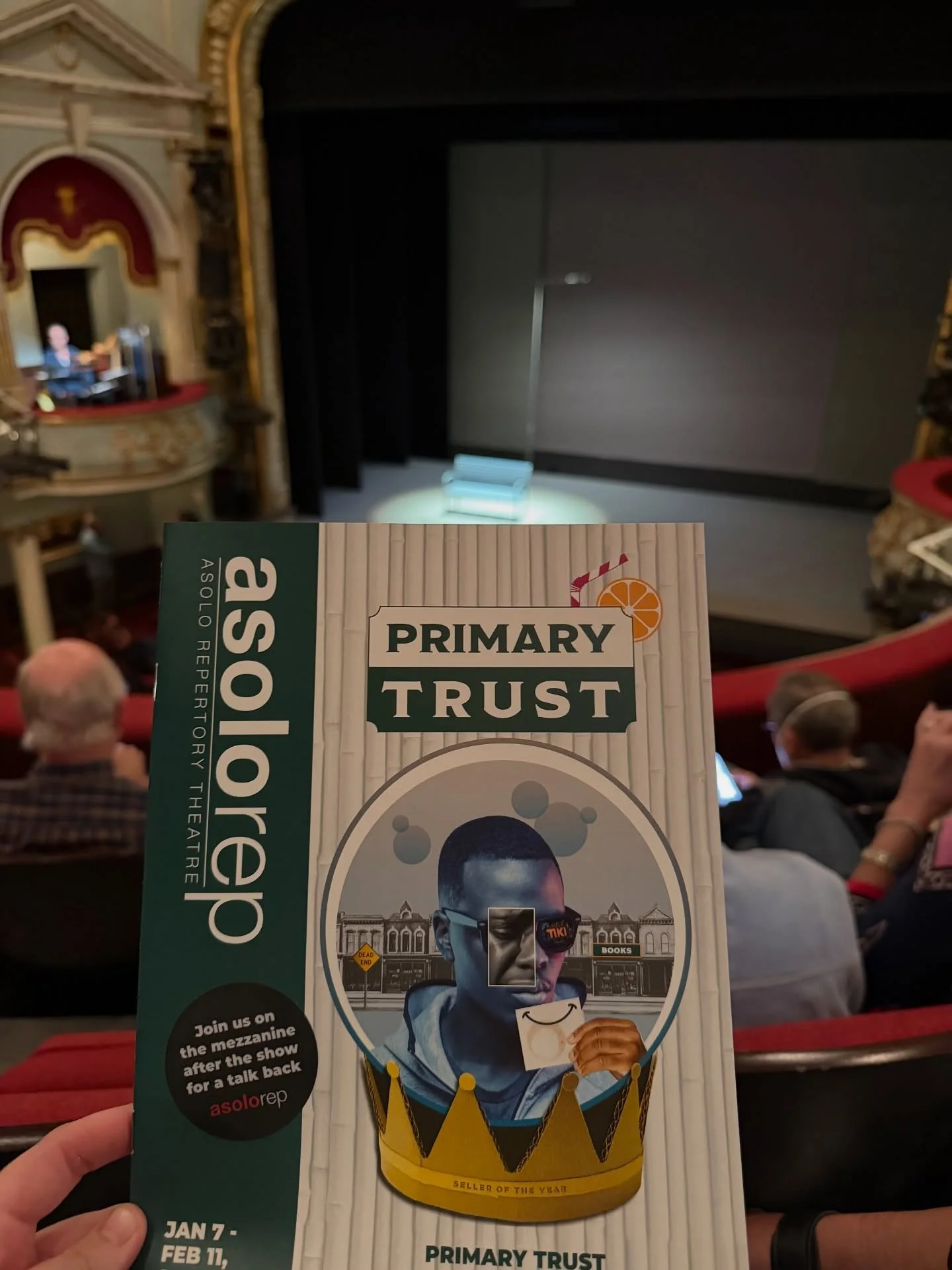 We spent yesterday afternoon at the Asolo seeing Primary Trust, a Pulitzer Prize-winning story about a Black man named Kenneth who is trying to find his footing after losing his job in a small town.

During the talk-back after the show, the lead acto