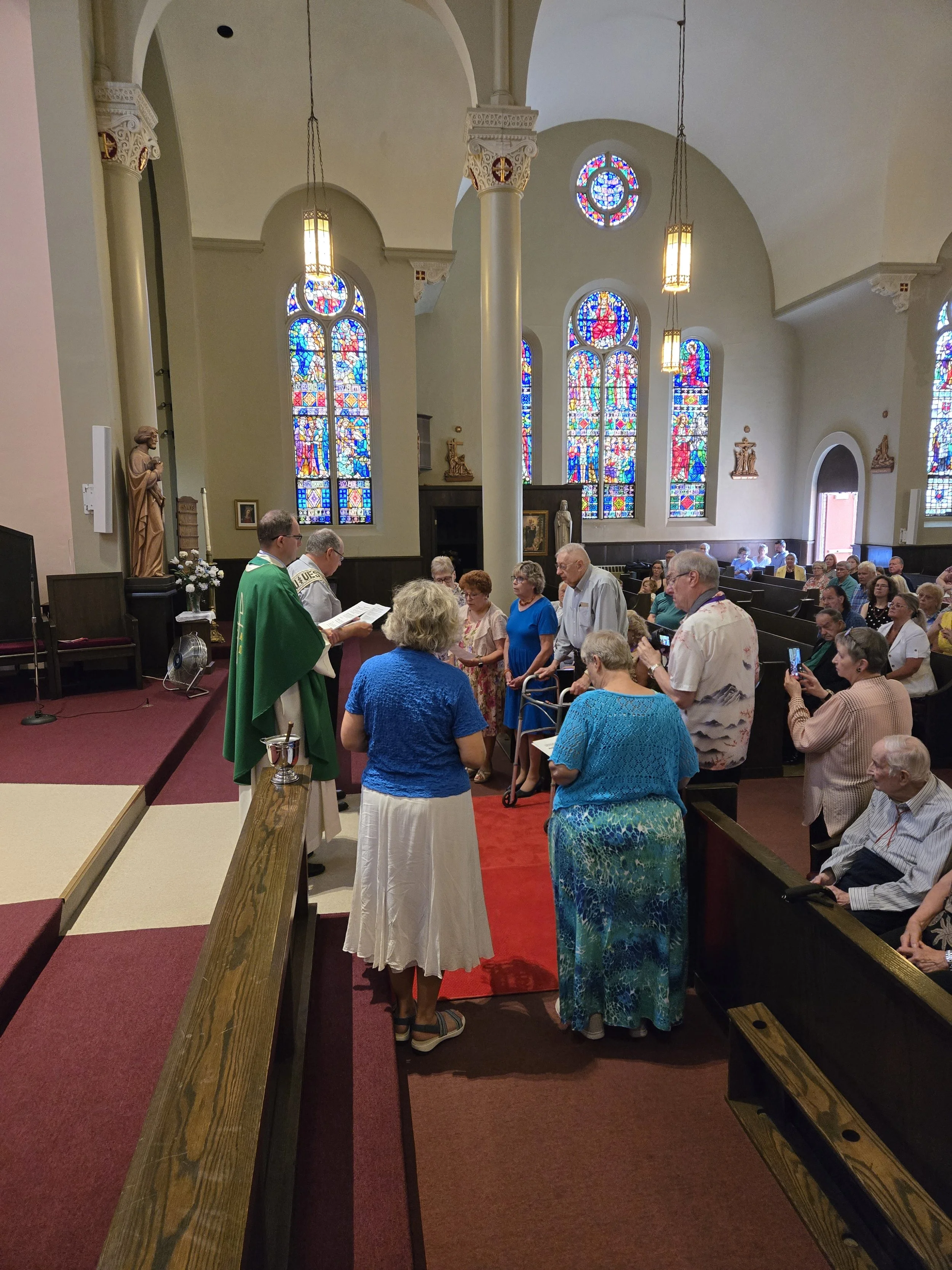 Fourth degree awarded to Fran Stiklus, Marlene Warren, Marlene Shea, and Robert Orintas