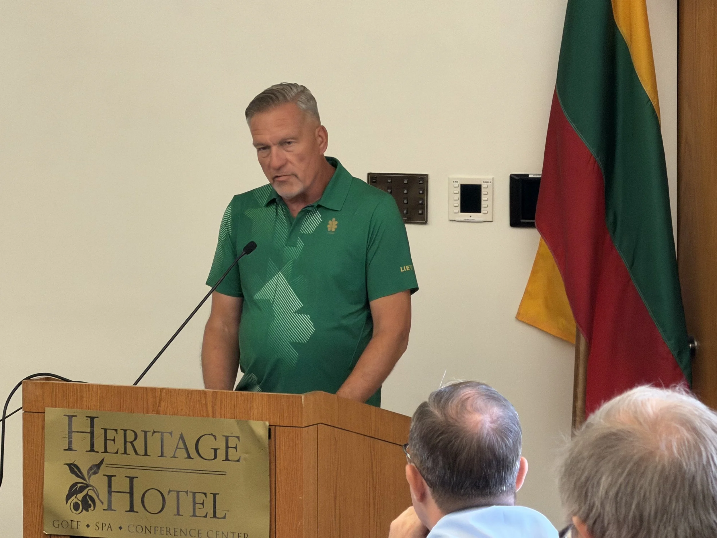 Linas Balsys, president Council 7