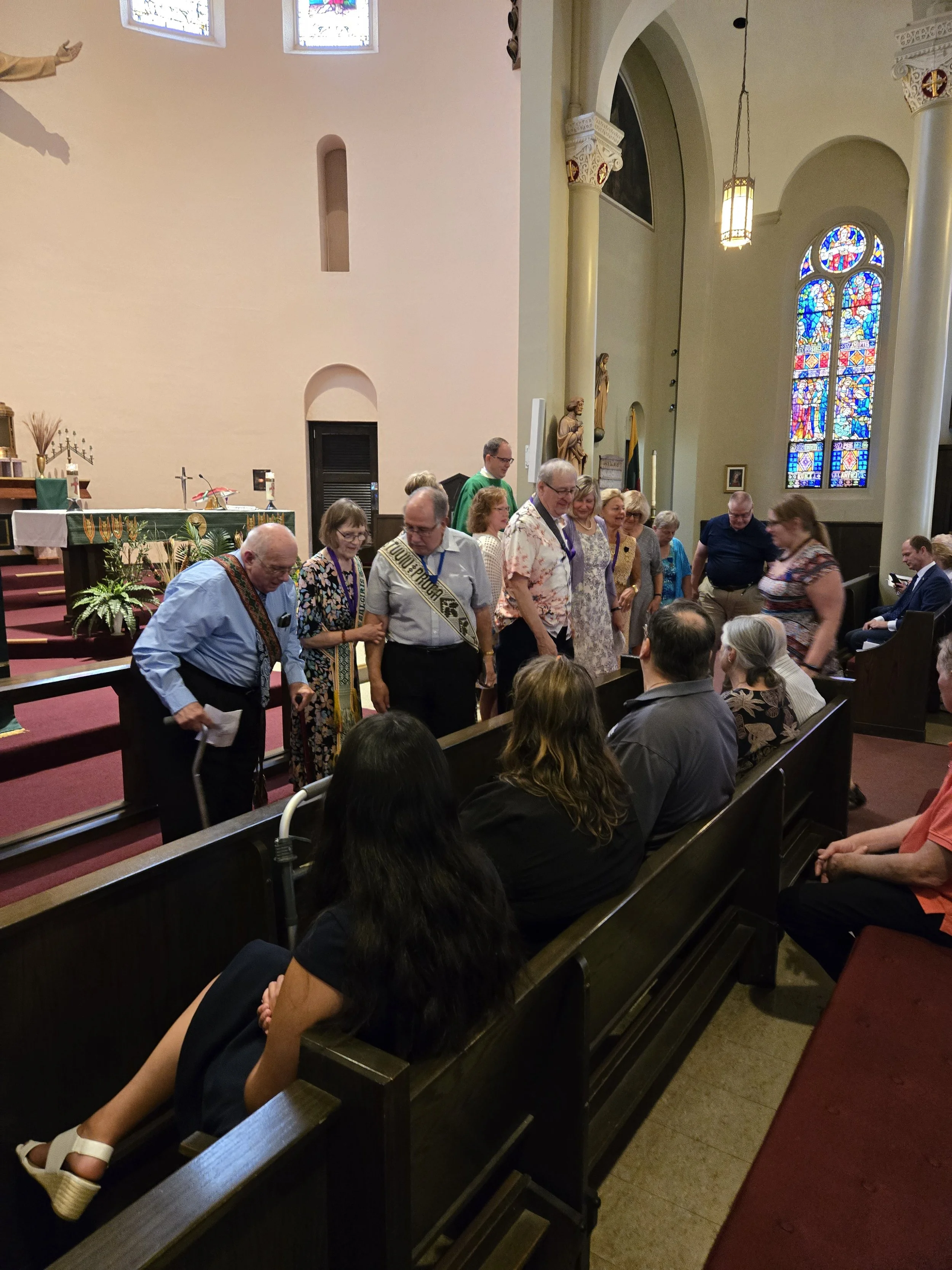 Swearing in of KoL officers