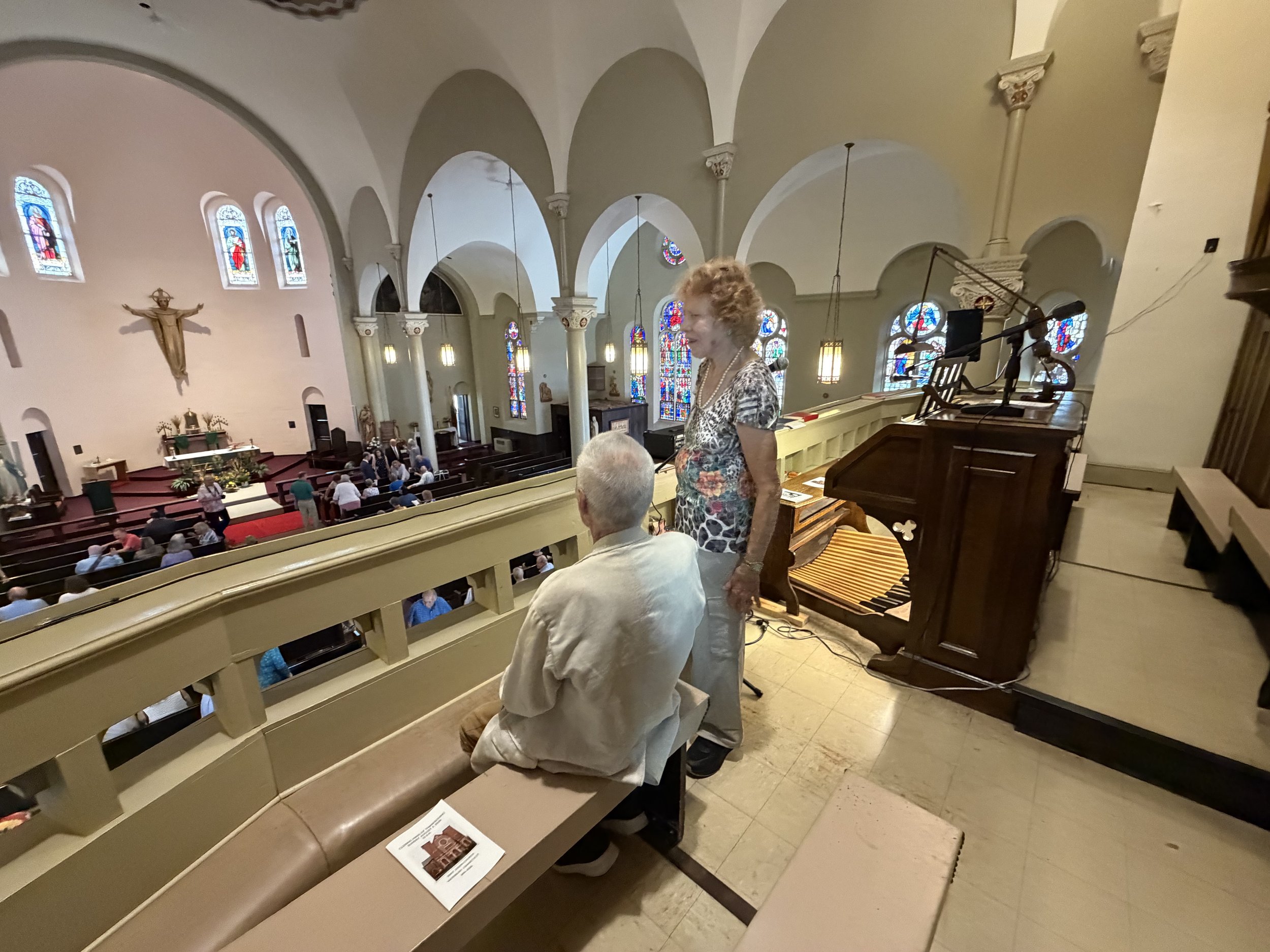 The choir loft