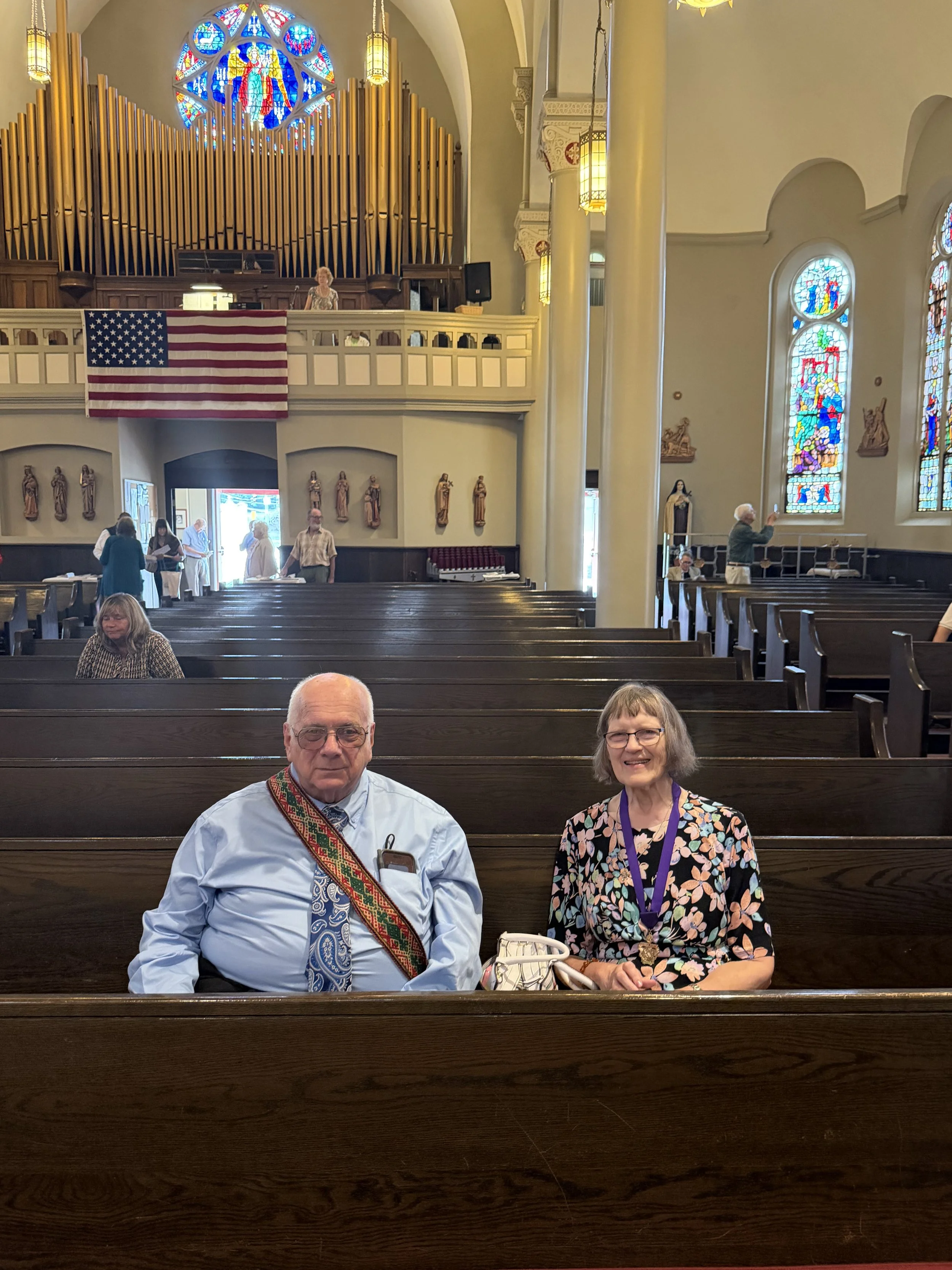 Tom Wierbowski and Barbara Miller
