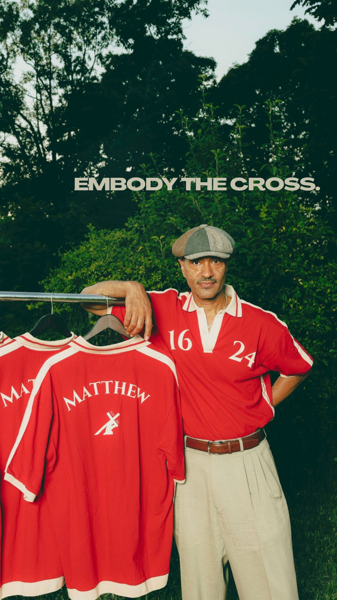 ‘The Justification’ Vintage Polo Shirt