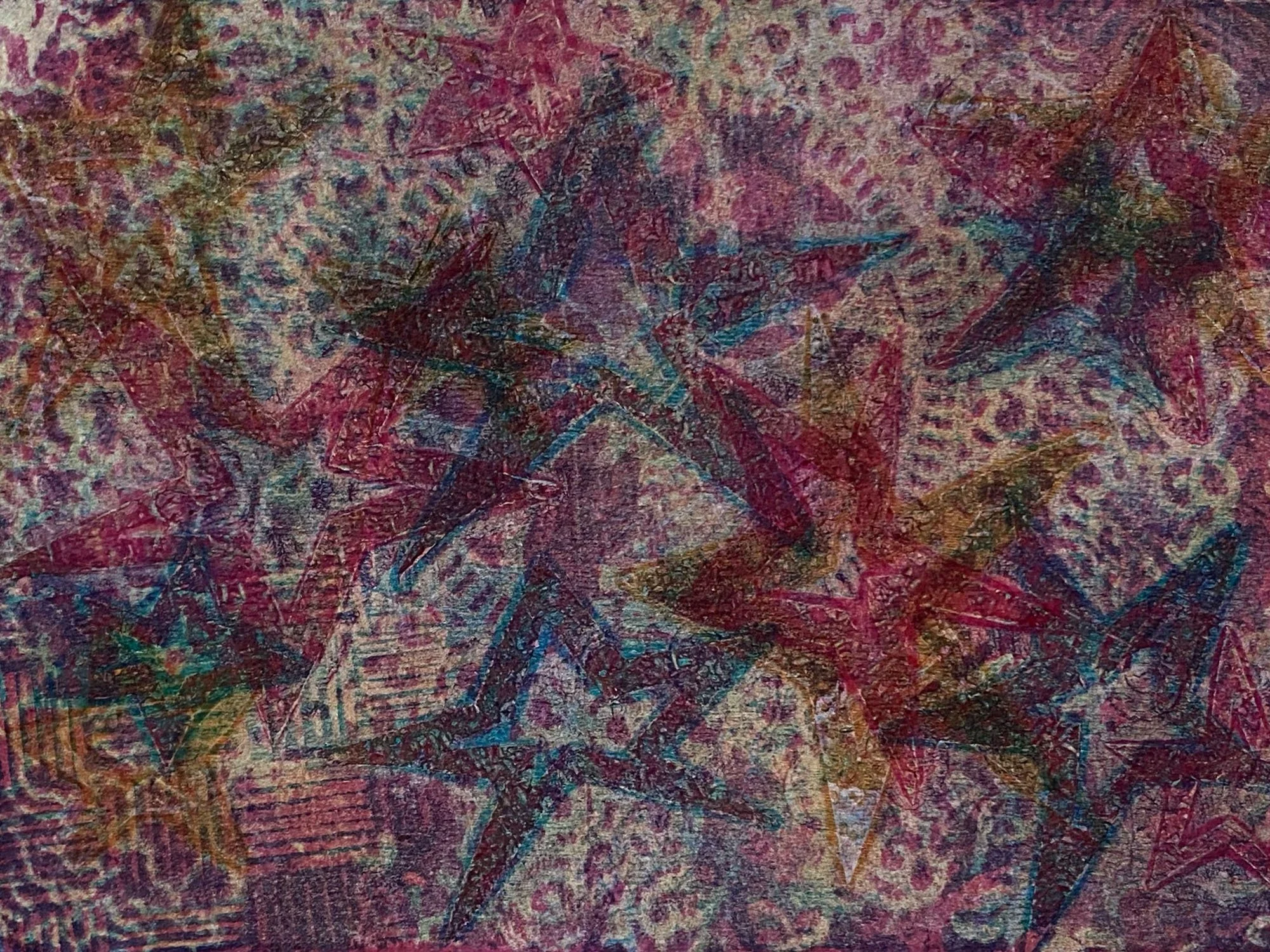 The Star Burst Collection, Starburst #2, Edition #2, 5"x7", Rio Grande, Ohio, 2025