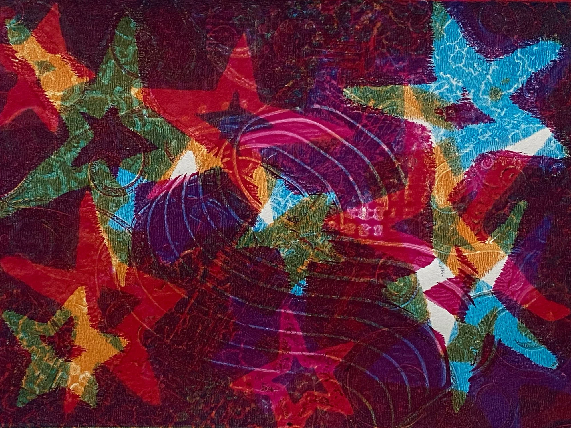 The Star Burst Collection, Starburst #3, Edition #1, 5"x7", Rio Grande, Ohio, 2025