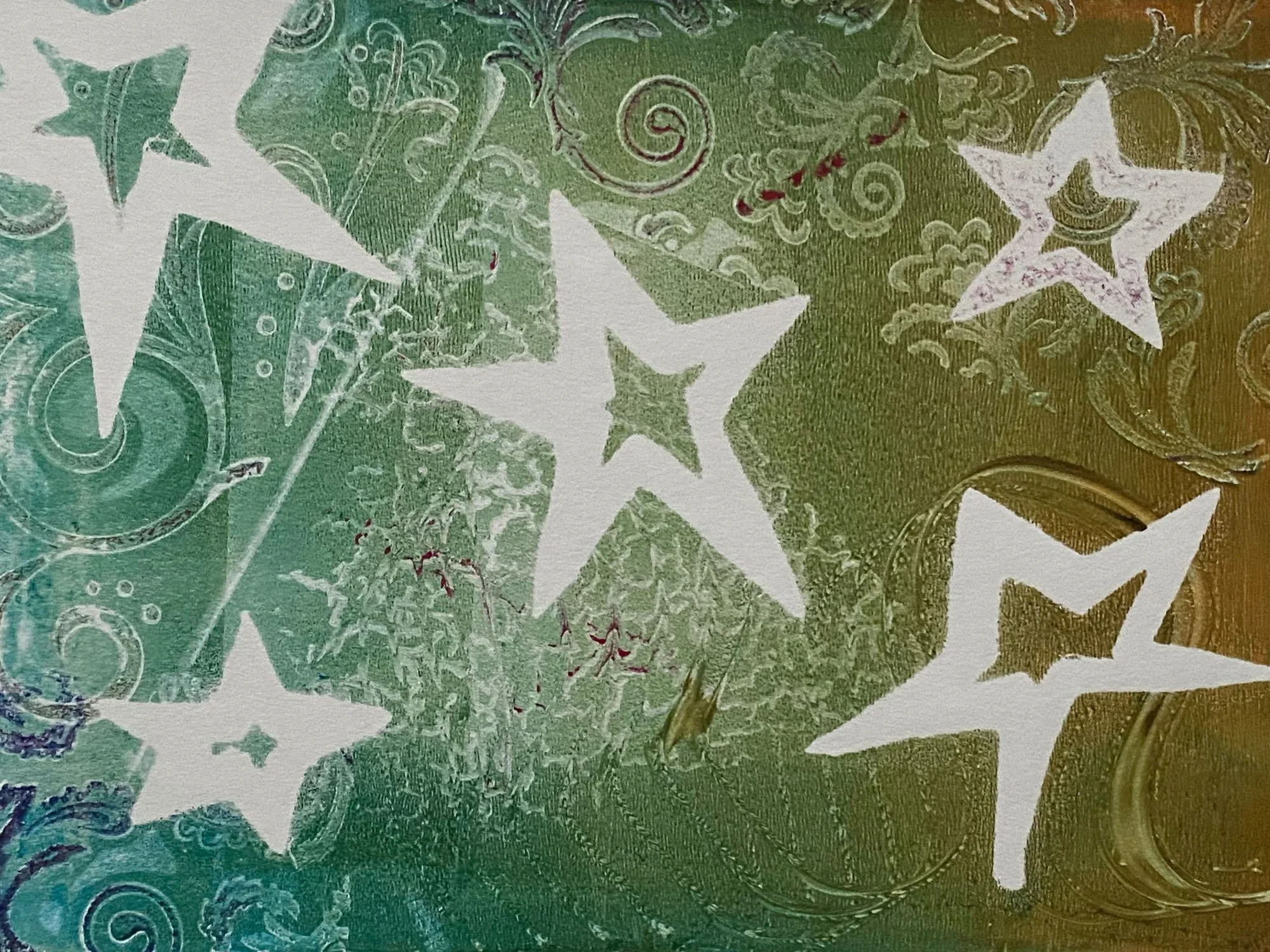 The Star Burst Collection, Starburst #4, Edition #1, 5"x7", Rio Grande, Ohio, 2025