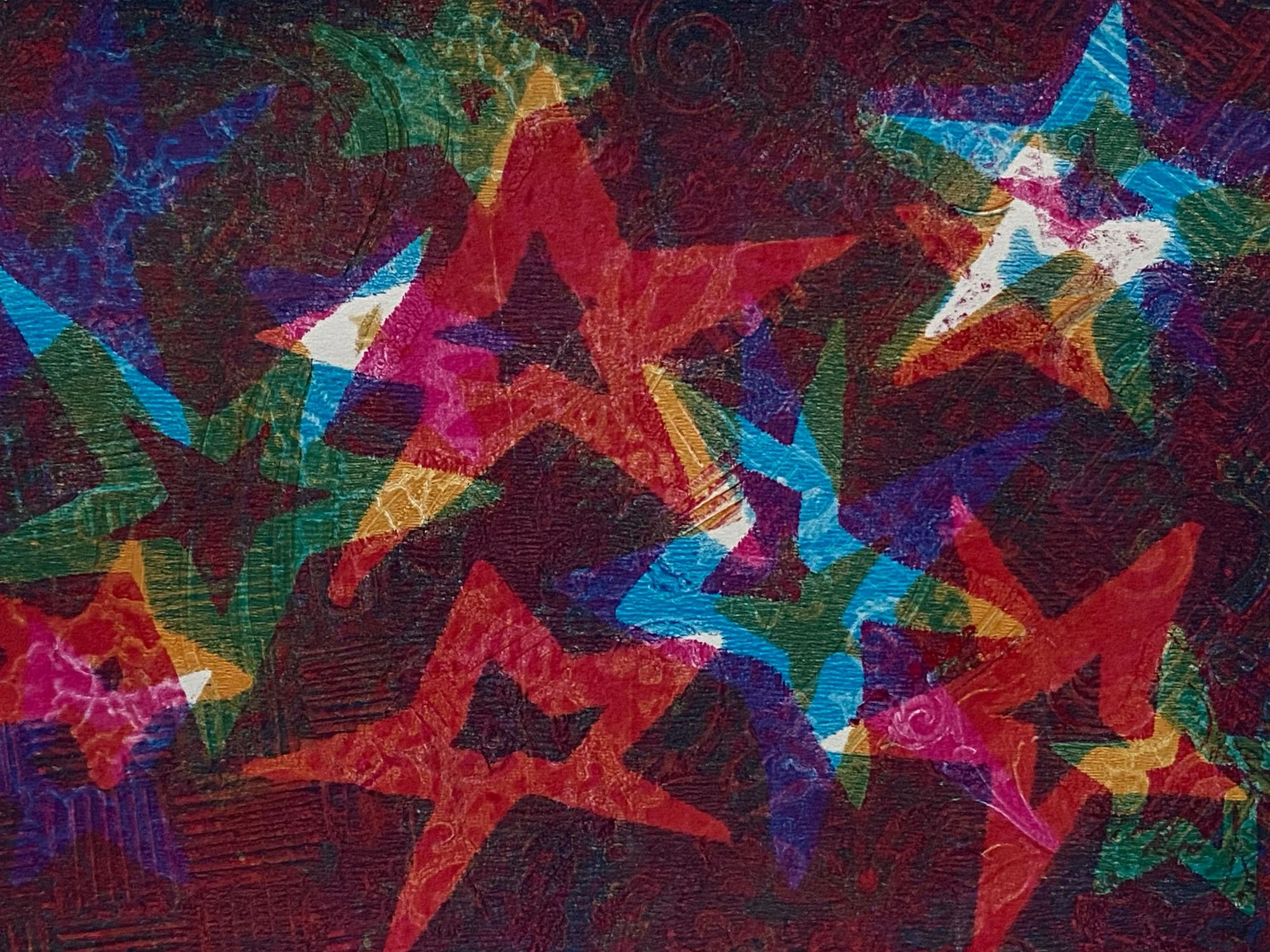 The Star Burst Collection, Starburst #2, Edition #1, 5"x7", Rio Grande, Ohio, 2025