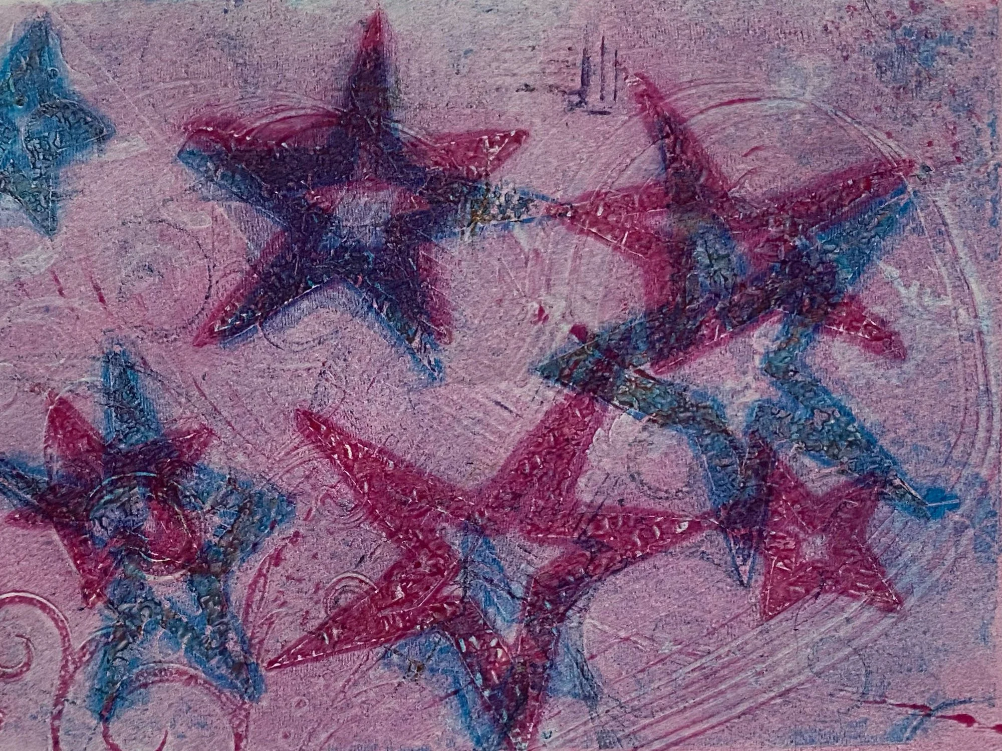 The Star Burst Collection, Starburst #5, Edition #2, 5"x7", Rio Grande, Ohio, 2025