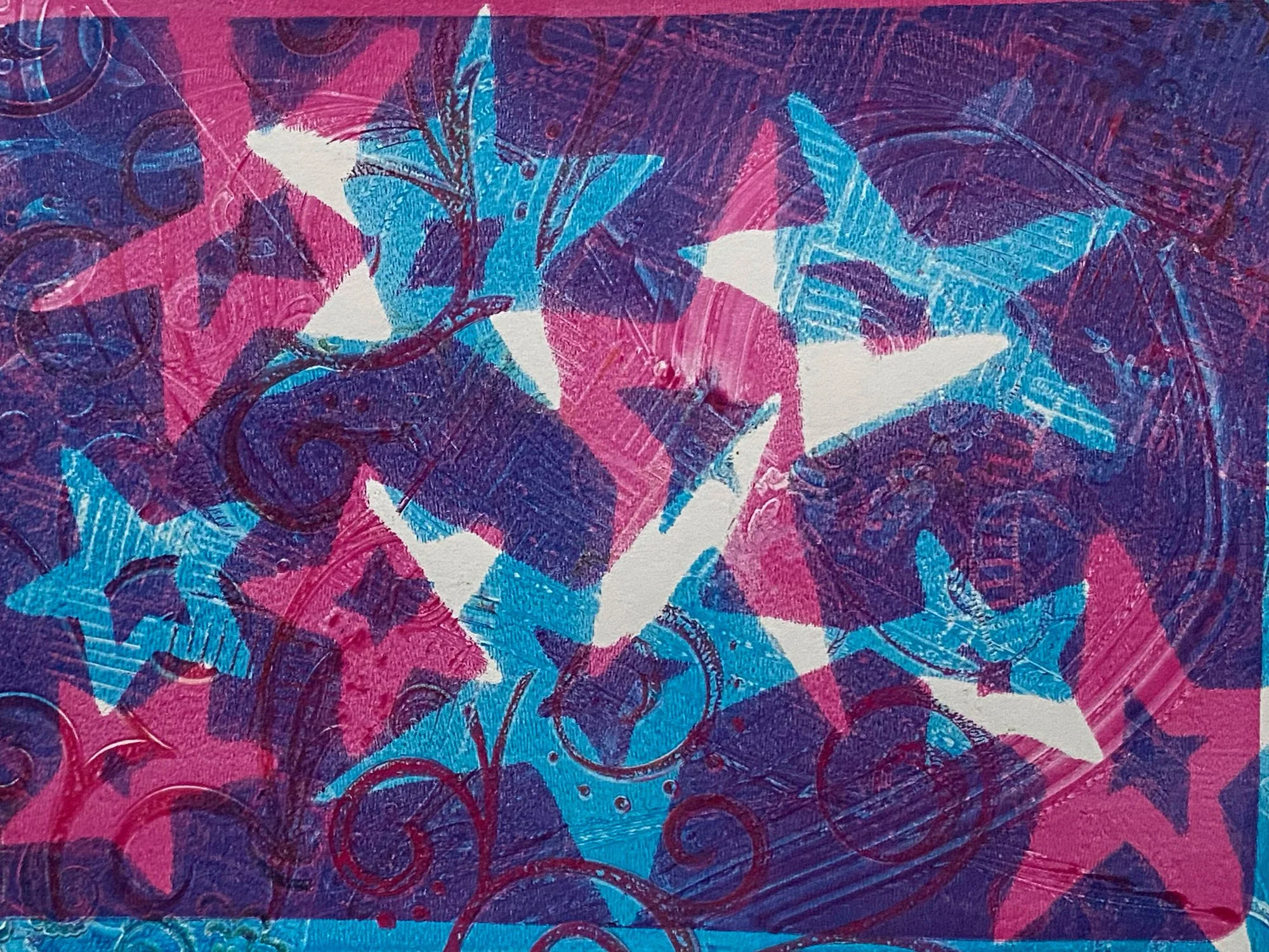 The Star Burst Collection, Starburst #5, Edition #1, 5"x7", Rio Grande, Ohio, 2025