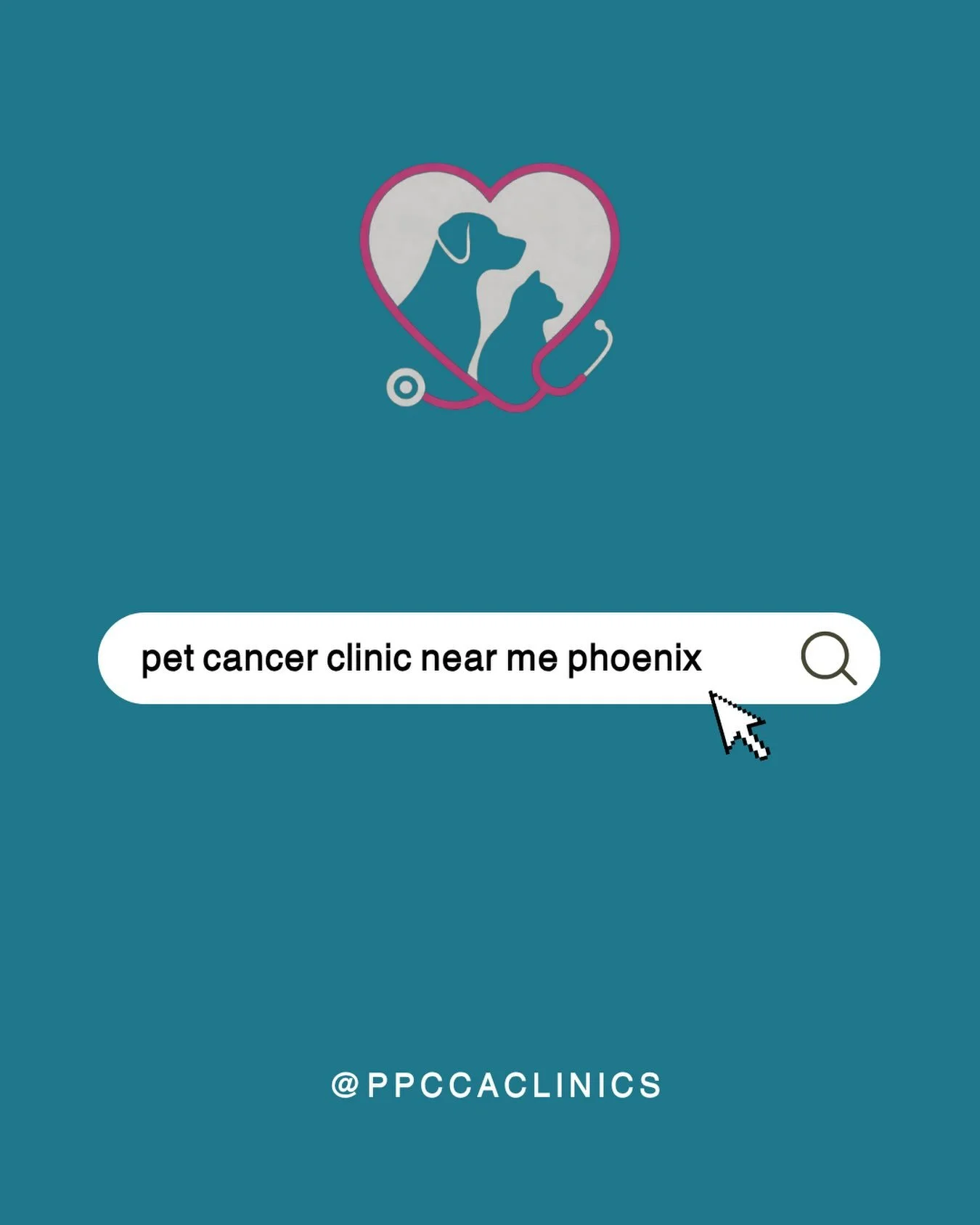 At PPCCA Clinics, we are your first and most complete destination for pet cancer care in the PHX Valley🐾🎗️

Initial concern ➡️ Diagnoses ➡️ Treatment all in ONE convenient location 🐶

No referral required to see us - schedule your consultation or 