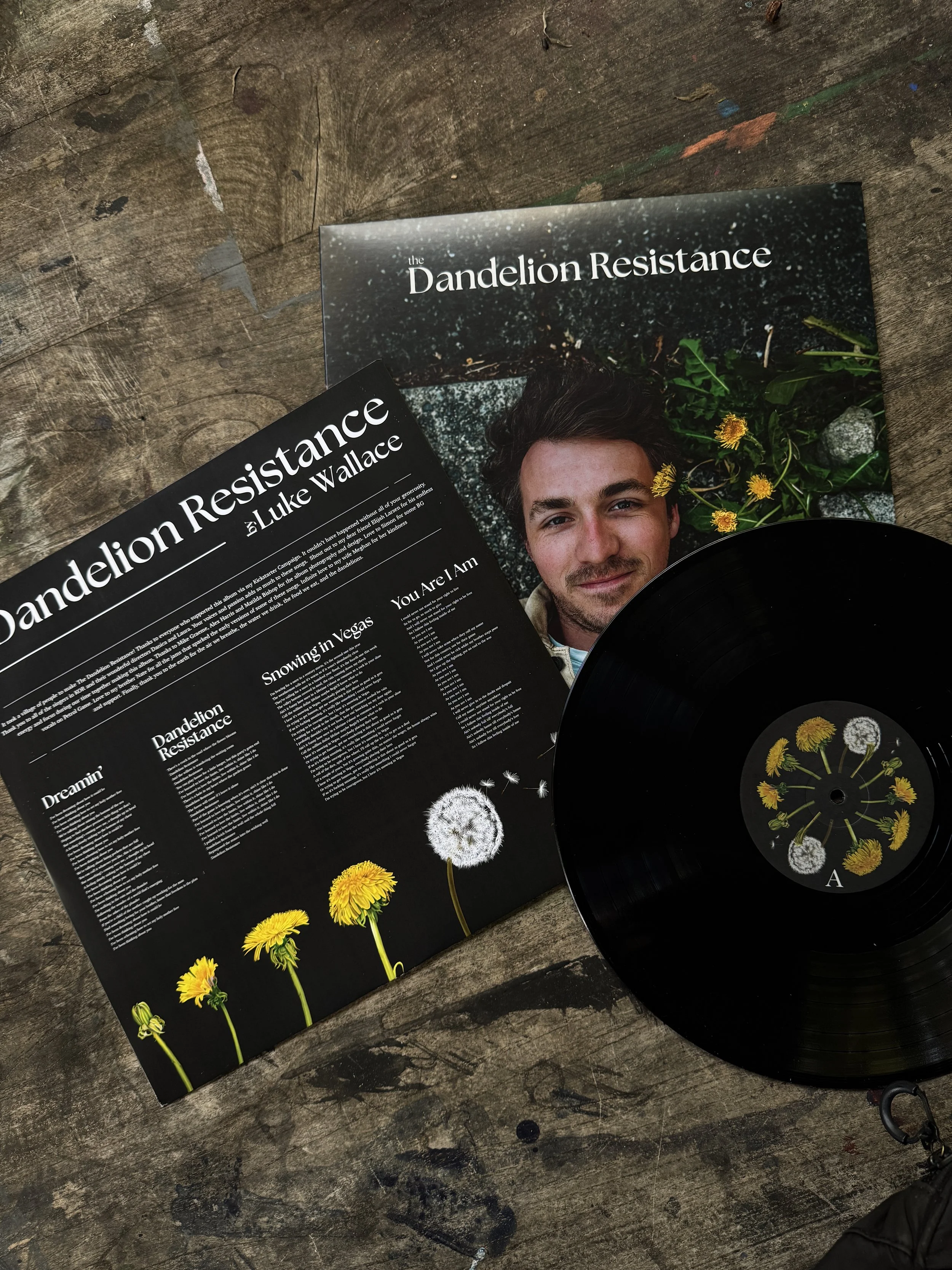 The Dandelion Resistance Vinyl Design
