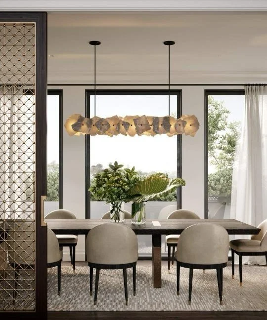 These interiors were all about balance. Soft textures, sculptural lighting, and moments that feel elevated but livable. Grateful for the opportunity to have had a hand in creating spaces that still feel timeless today. 

Becky Yager for Thomas Hamel 