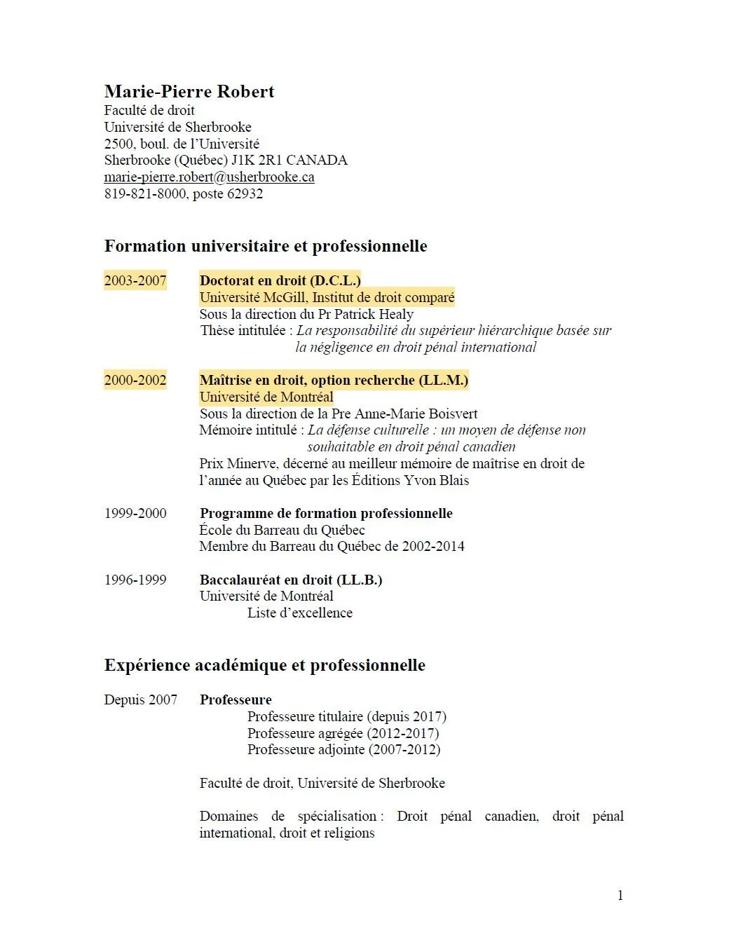 Marie-Pierre Robert - CV - p1.JPG