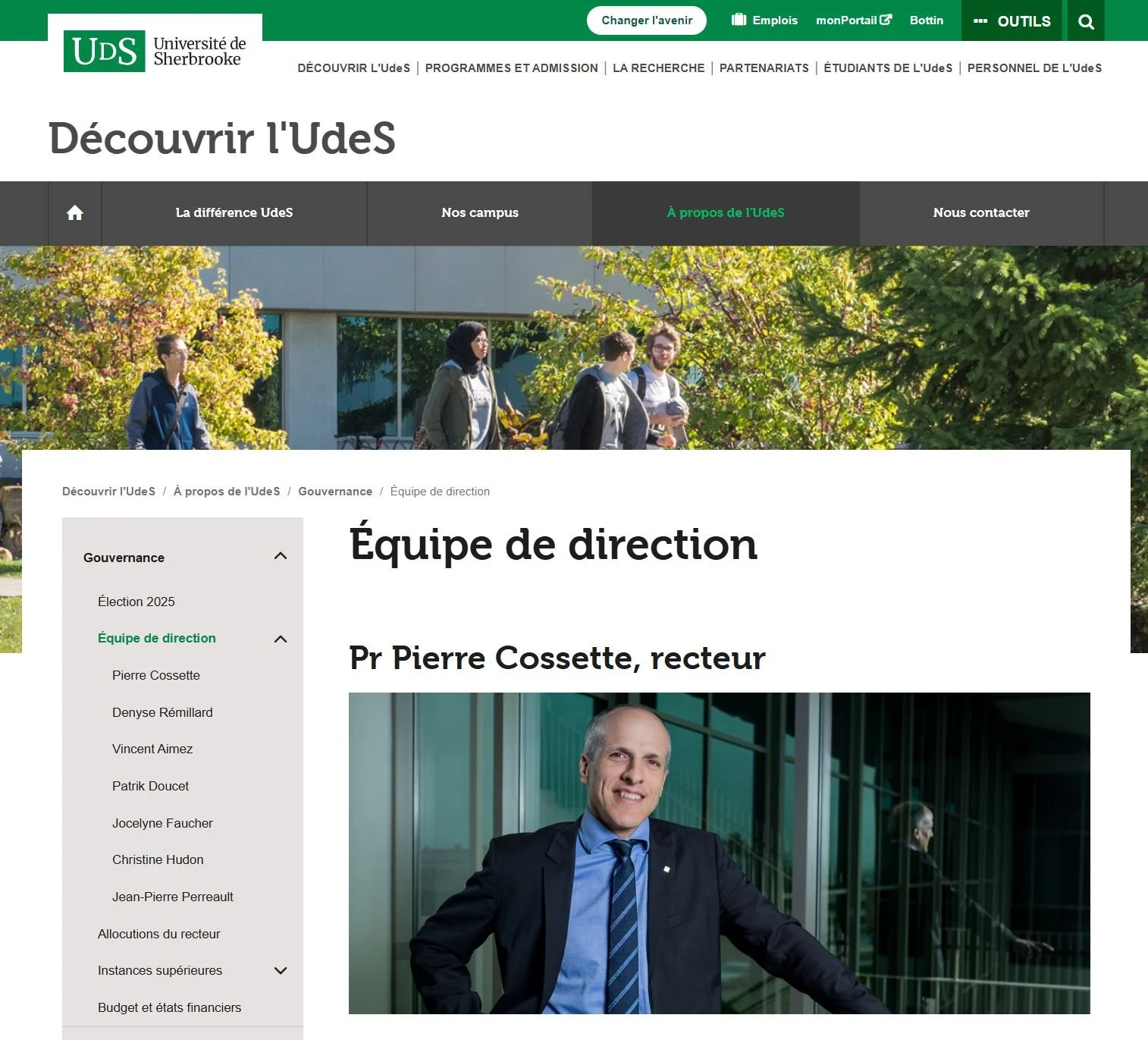 Pierre Cossette Parti libéral du Québec