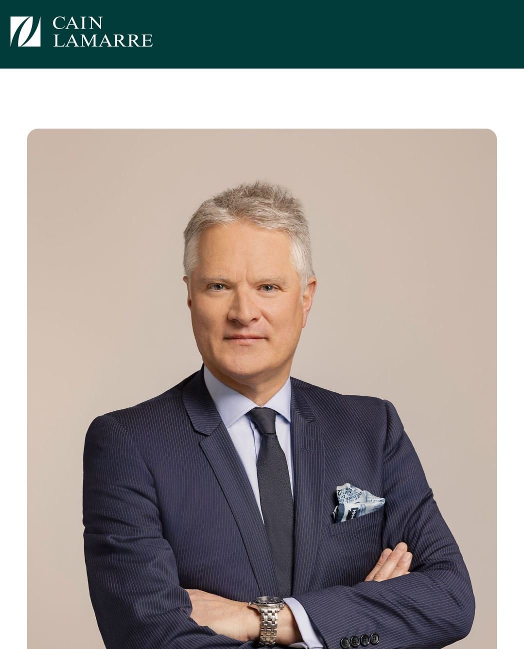 Denis Cloutier avocat Cain Lamarre