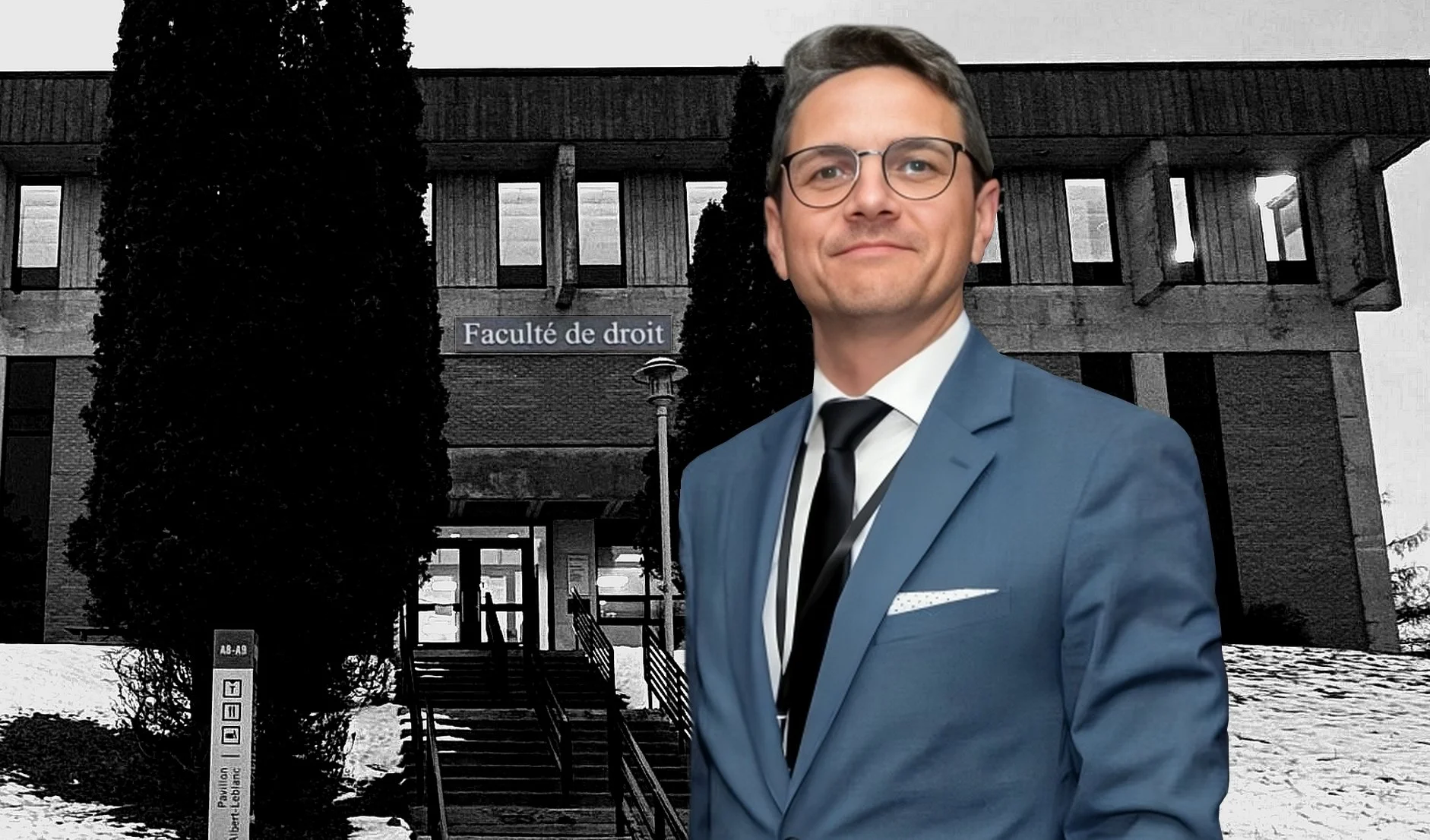 Sur le bâtonnier du Barreau du Québec, Marcel-Olivier Nadeau, du cabinet d’avocats Cain Lamarre