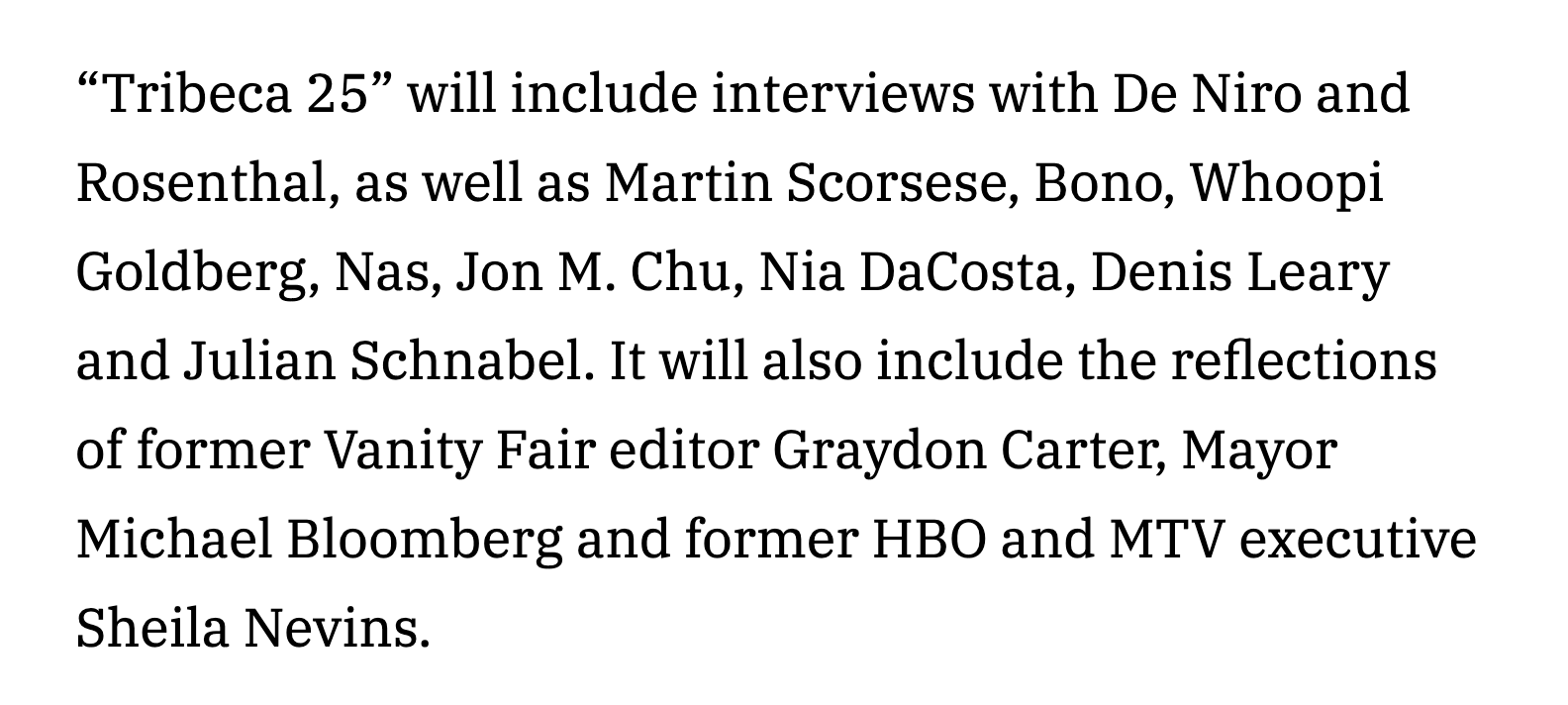 TRIBECA 25 Will Look At Festivals History_6.png