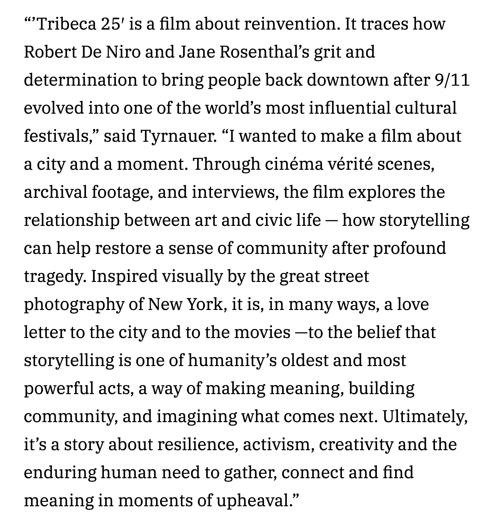 TRIBECA 25 Will Look At Festivals History_7.png