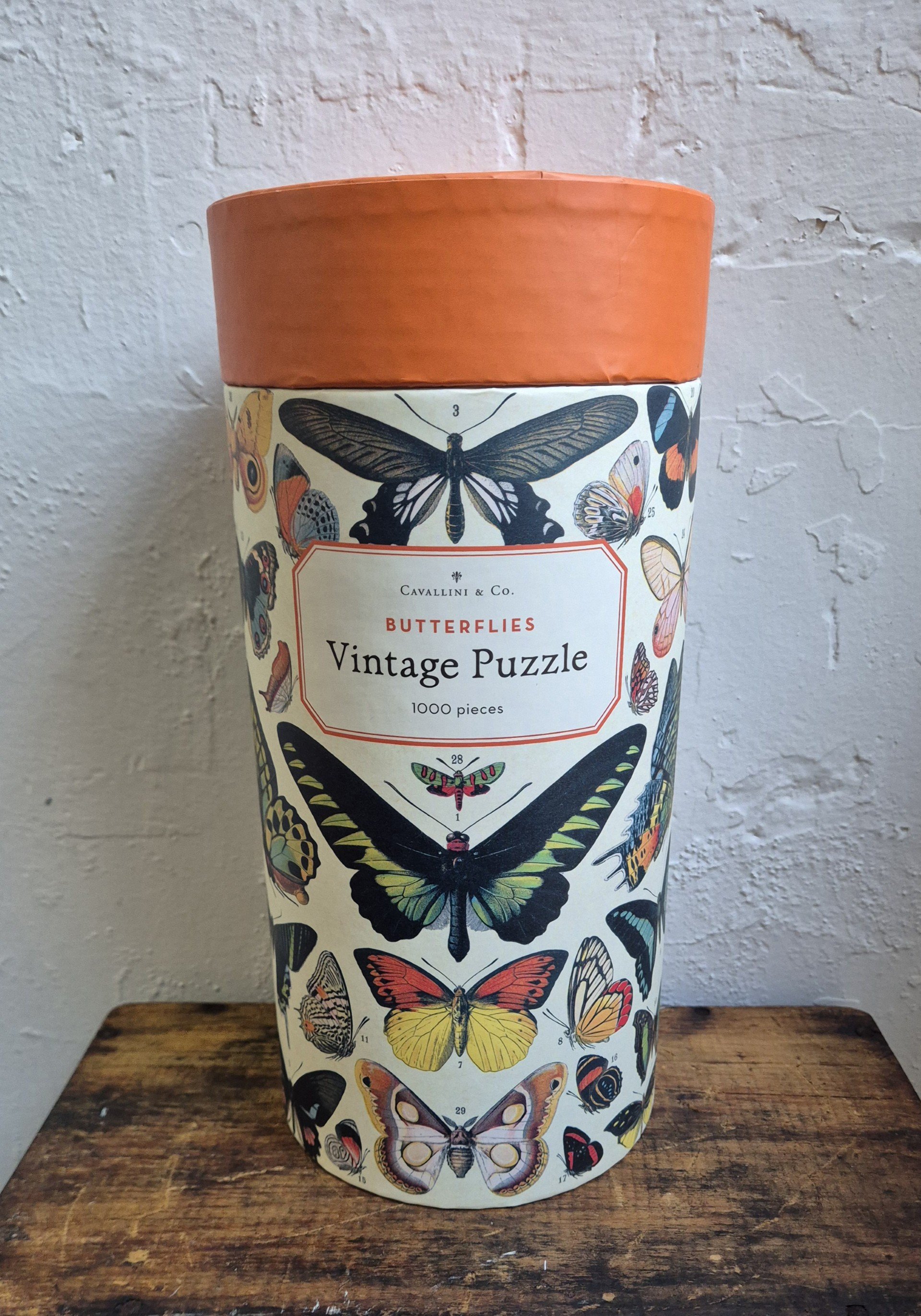 Butterflies Vintage Puzzle
