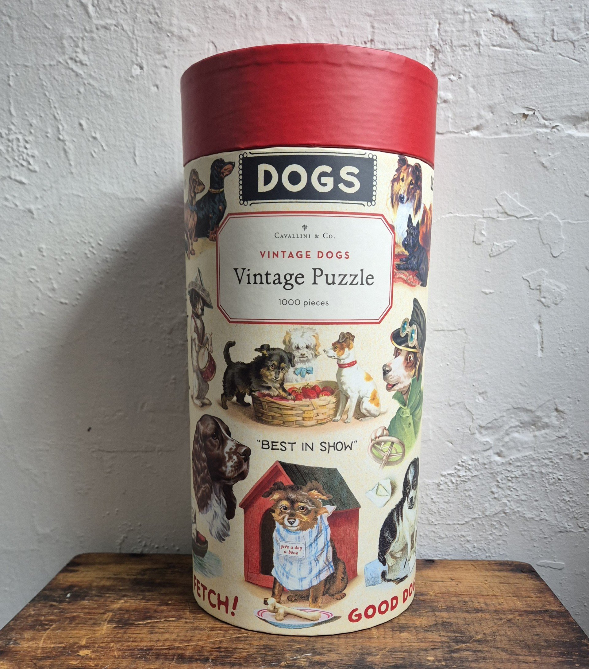Dogs Vintage Puzzle