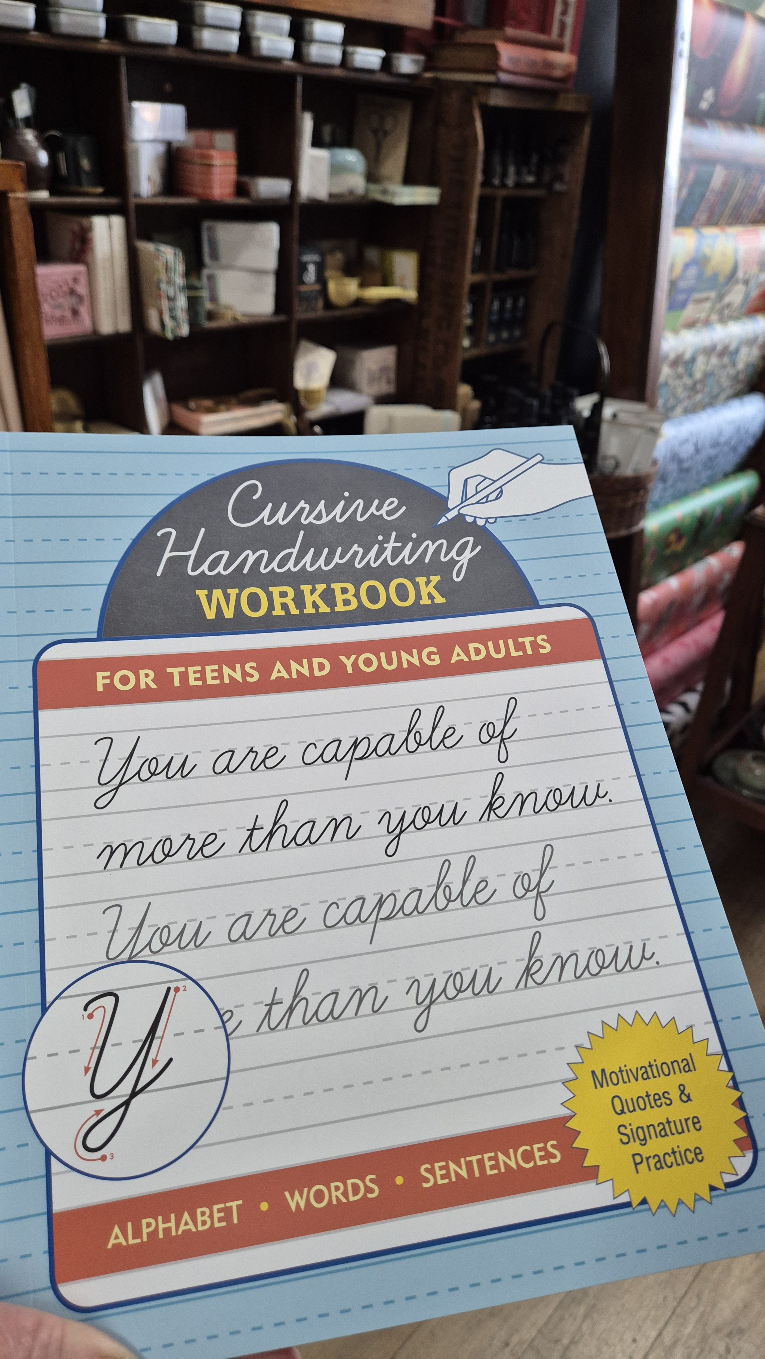 Cursive Handwriting Book