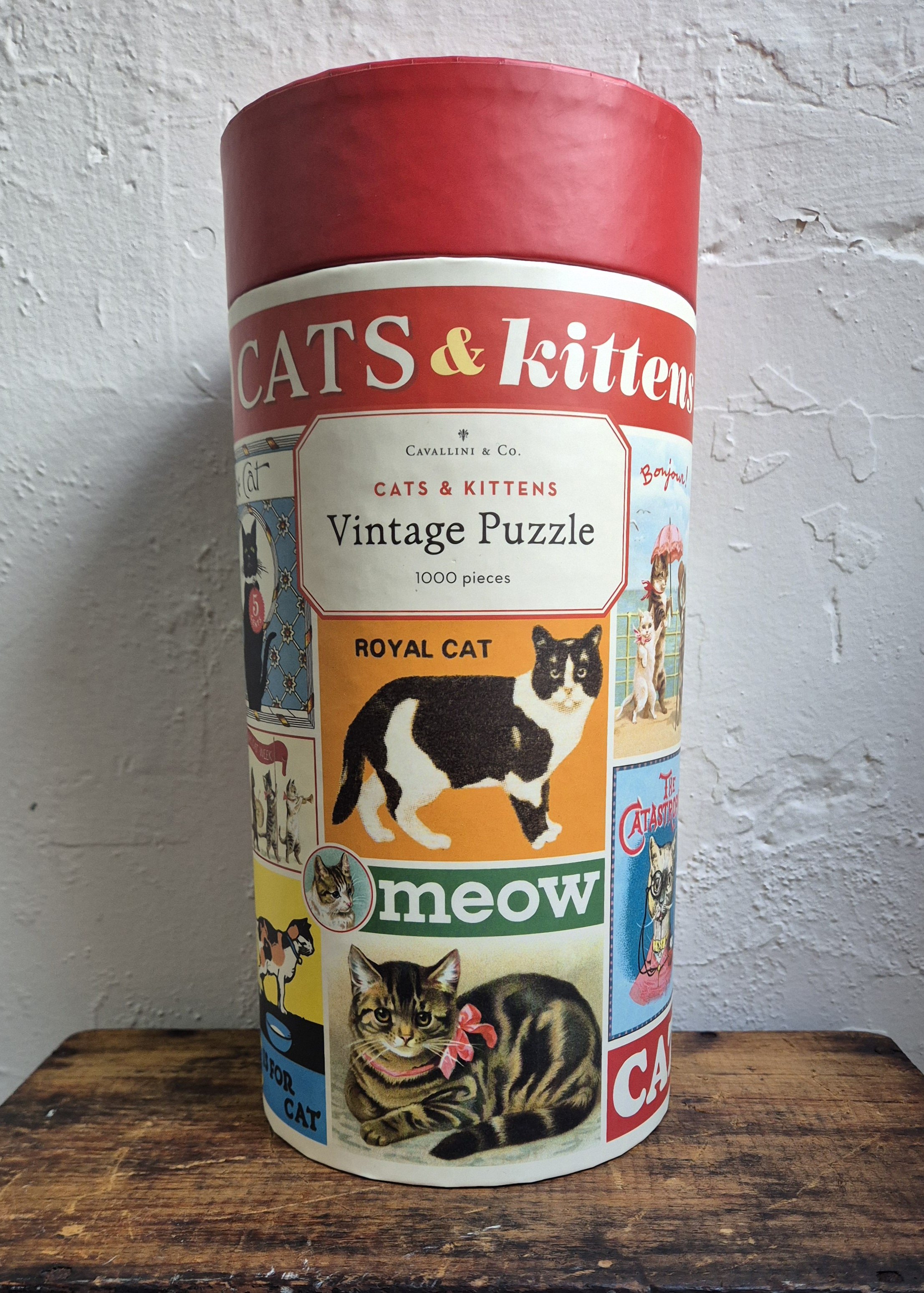 Cats and Kittens Vintage Puzzle