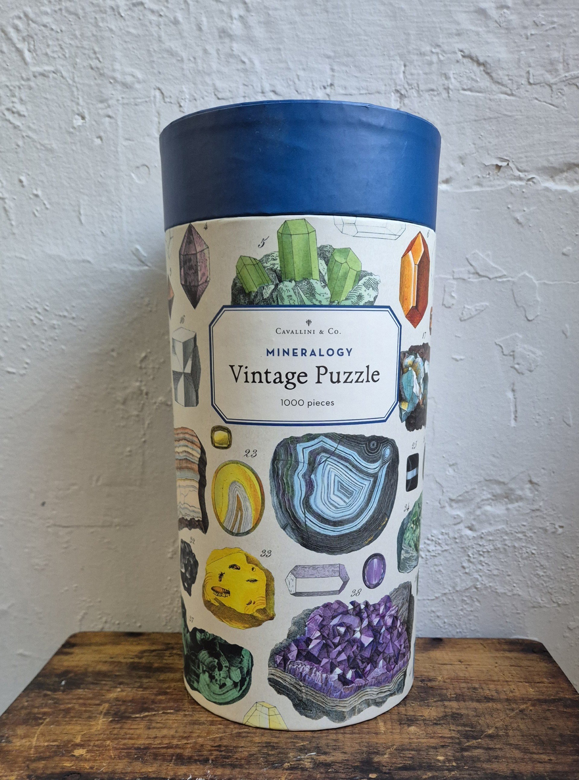Mineralogy Vintage Puzzle