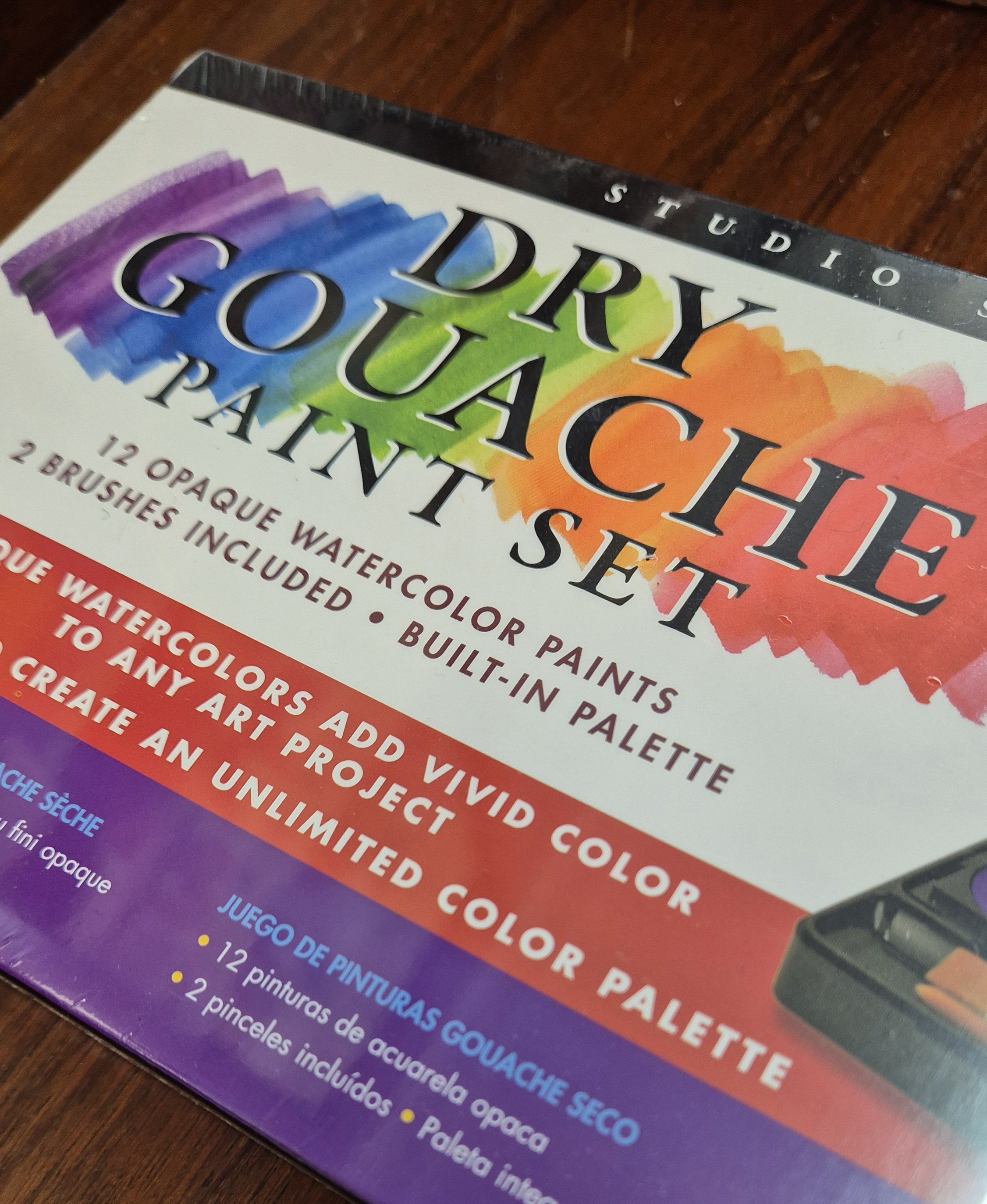 Dry Gouache Paint Set of 12
