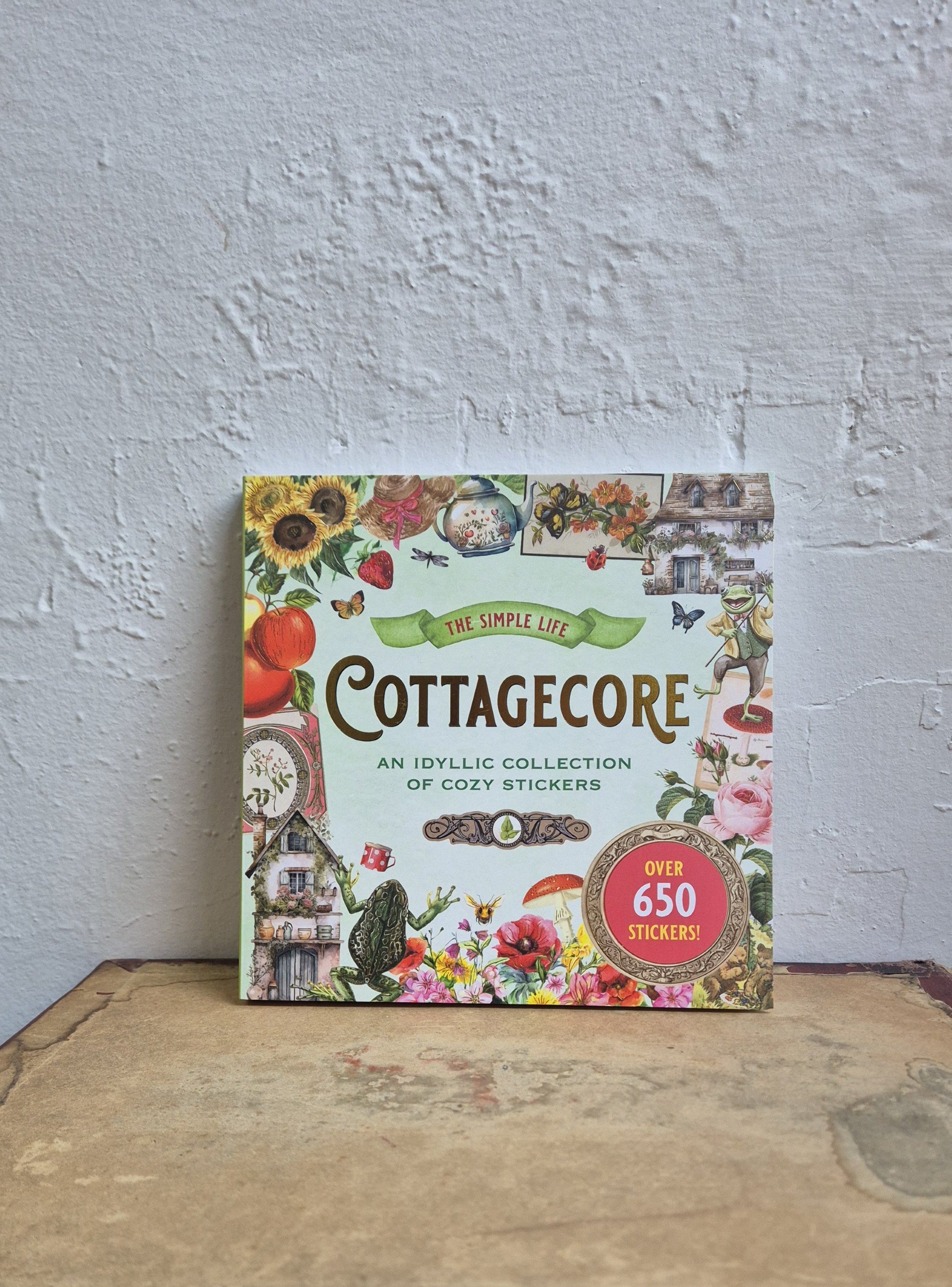 Vintage Sticker Book - Cottagecore