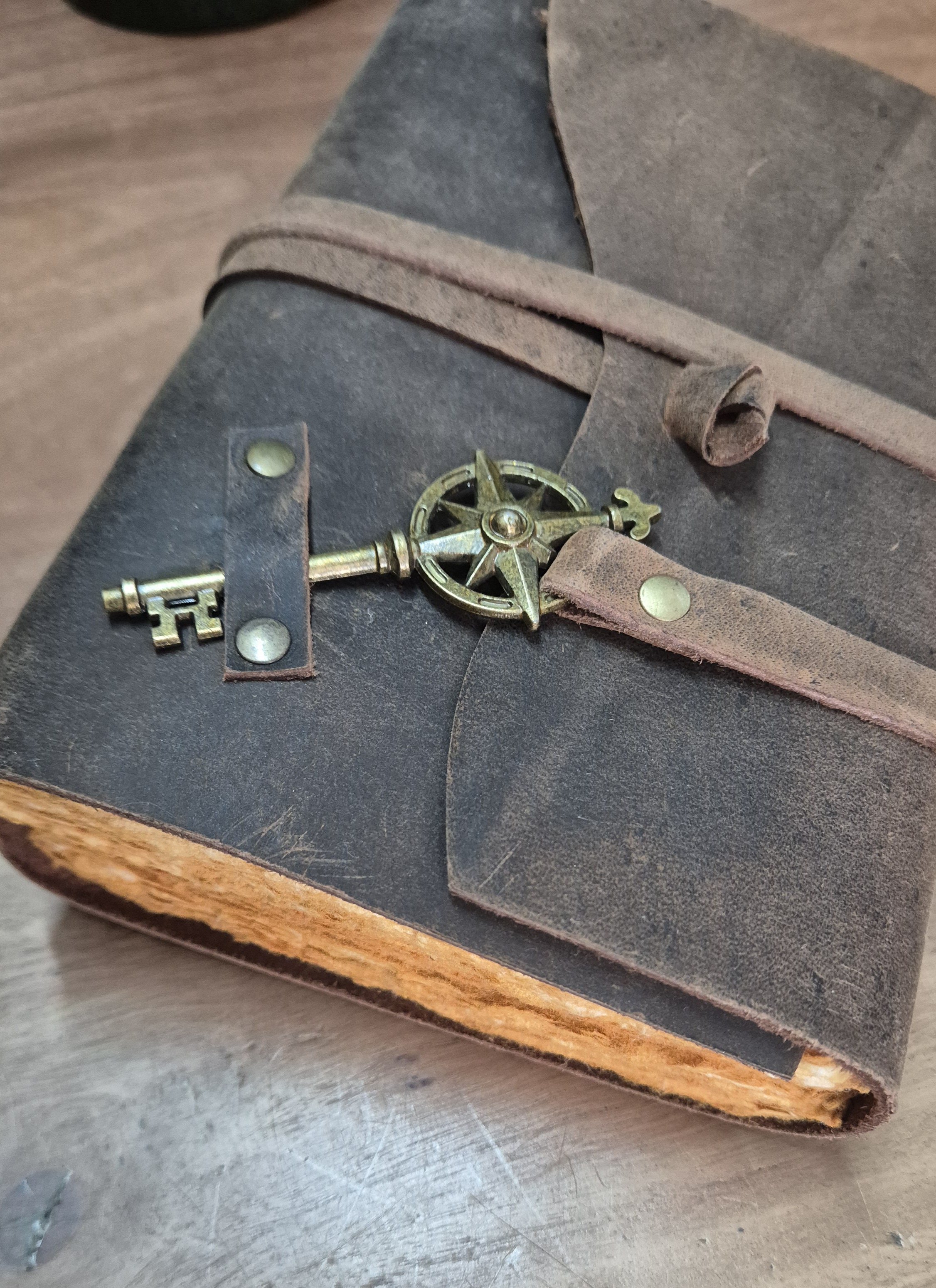 Vintage Journal with Key three.jpg