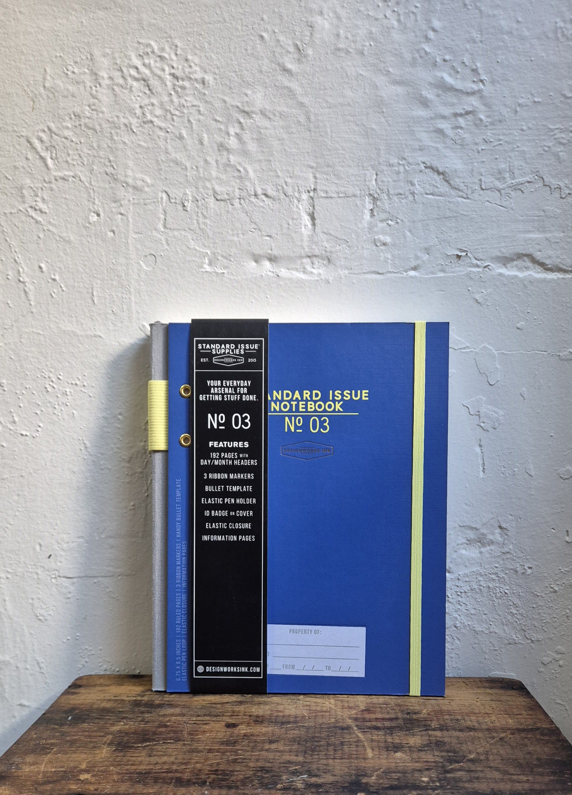 Standard Issue Notebook Blue