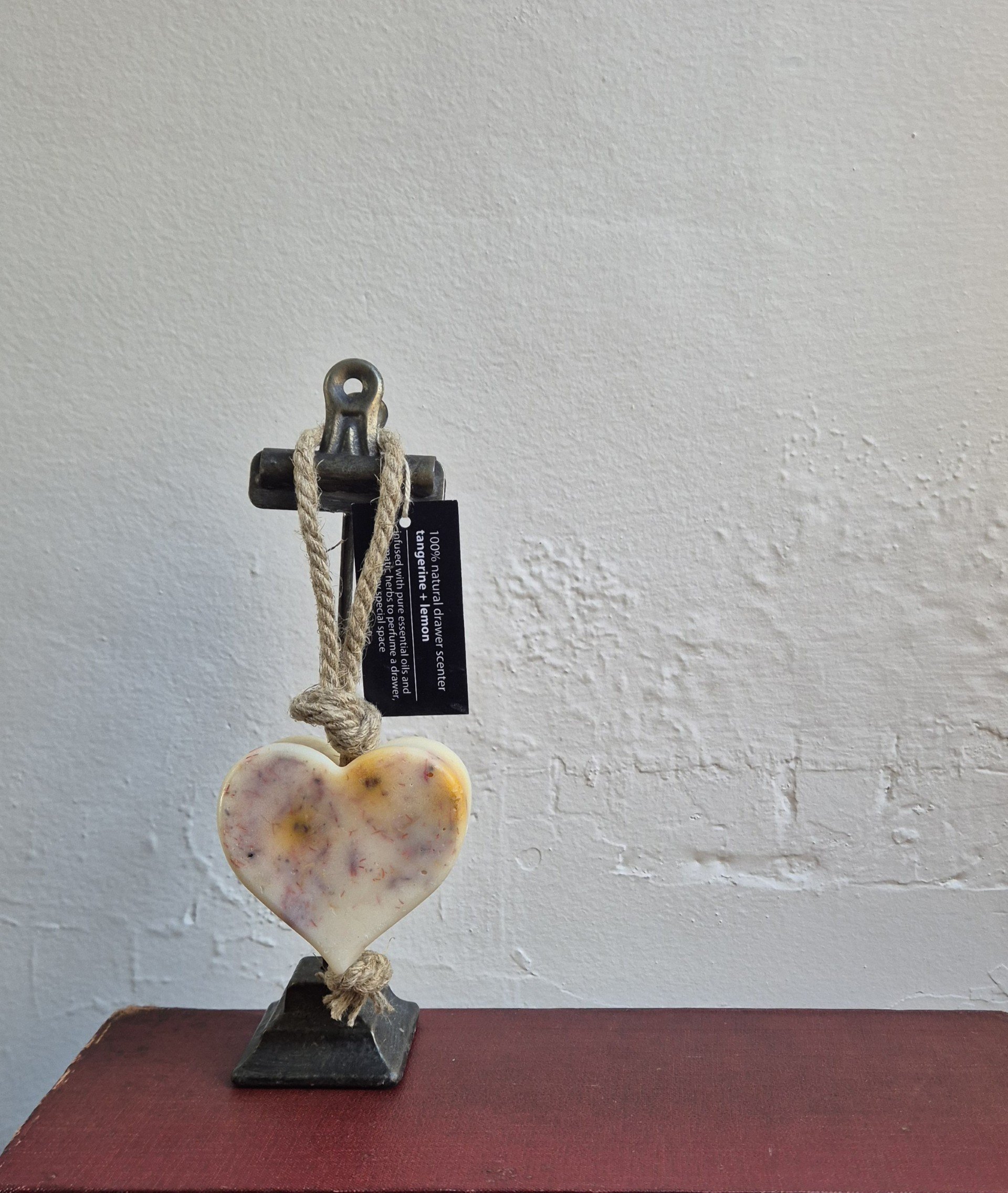 Wax Heart - Rose & Geranium