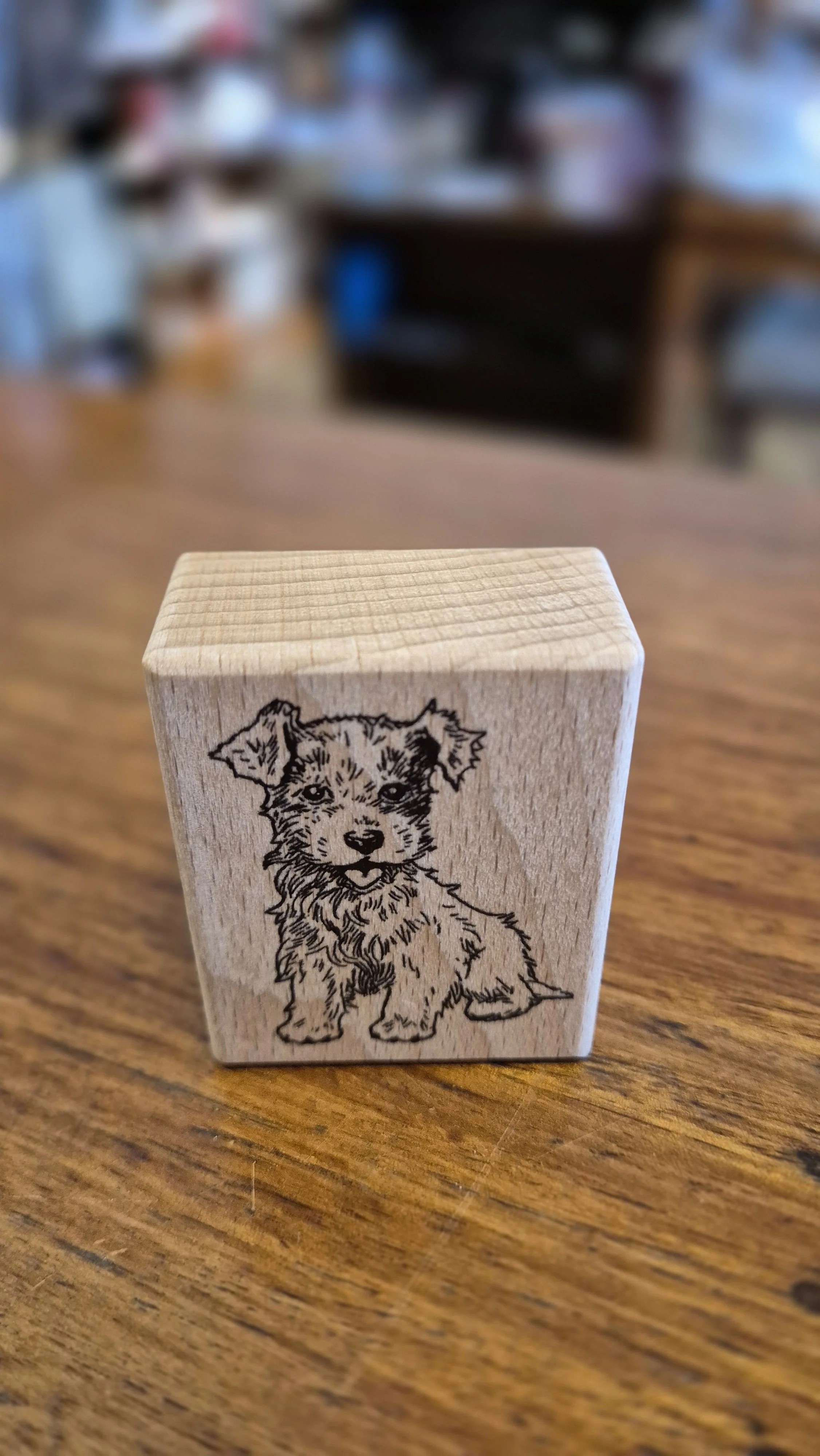 Tintin Dog Stamp