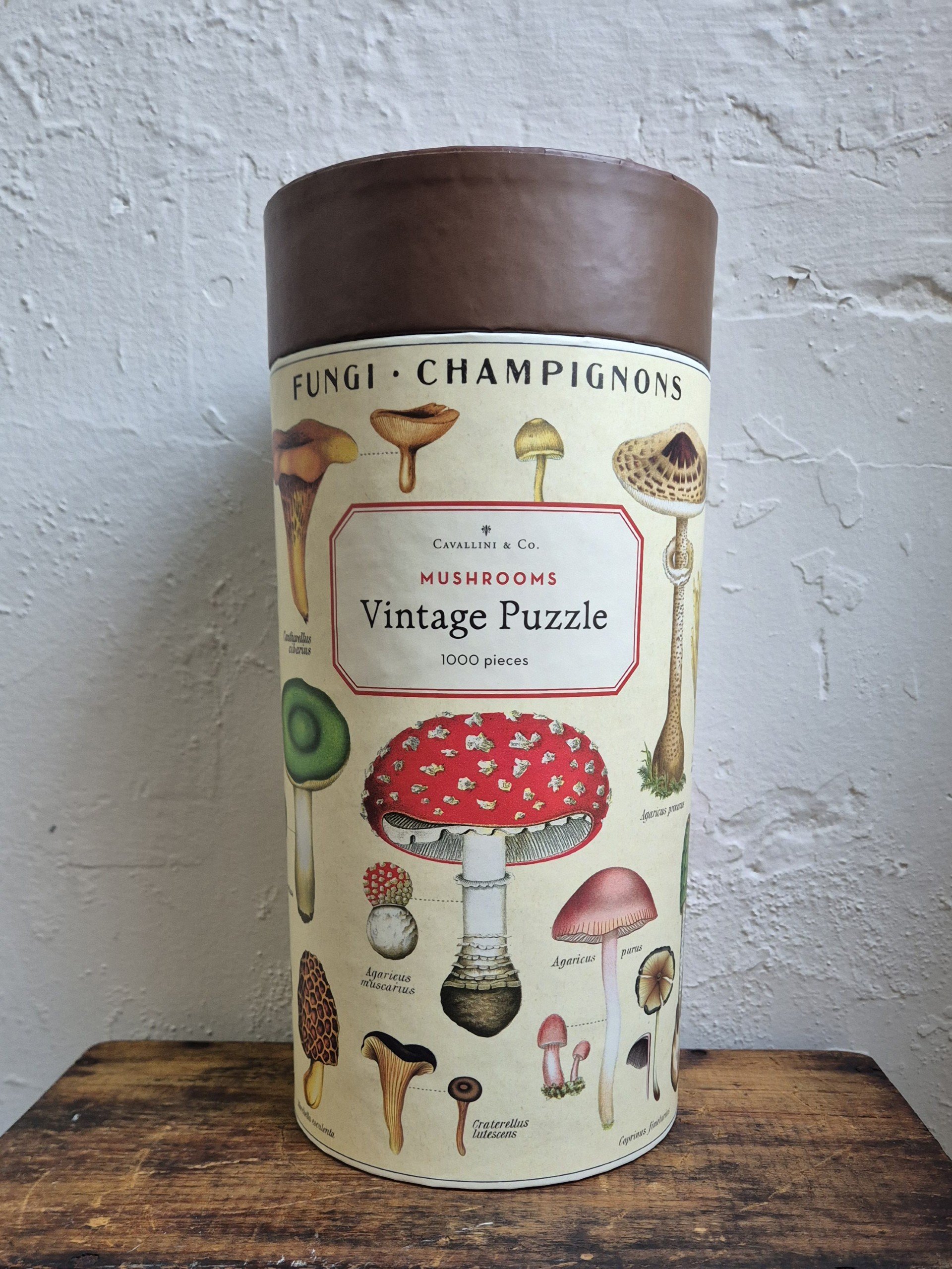 Mushrooms Vintage Puzzle