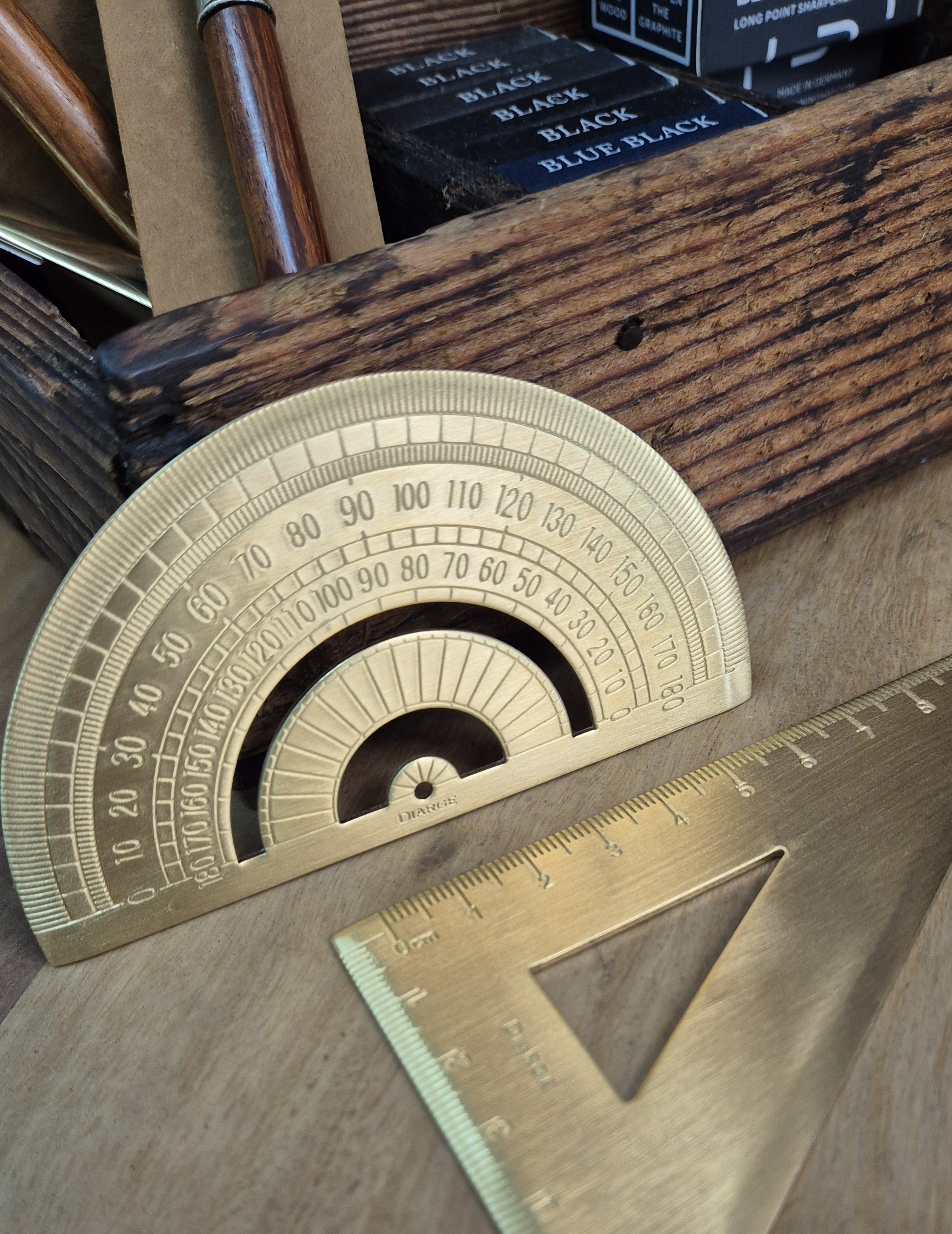 Brass Protractor