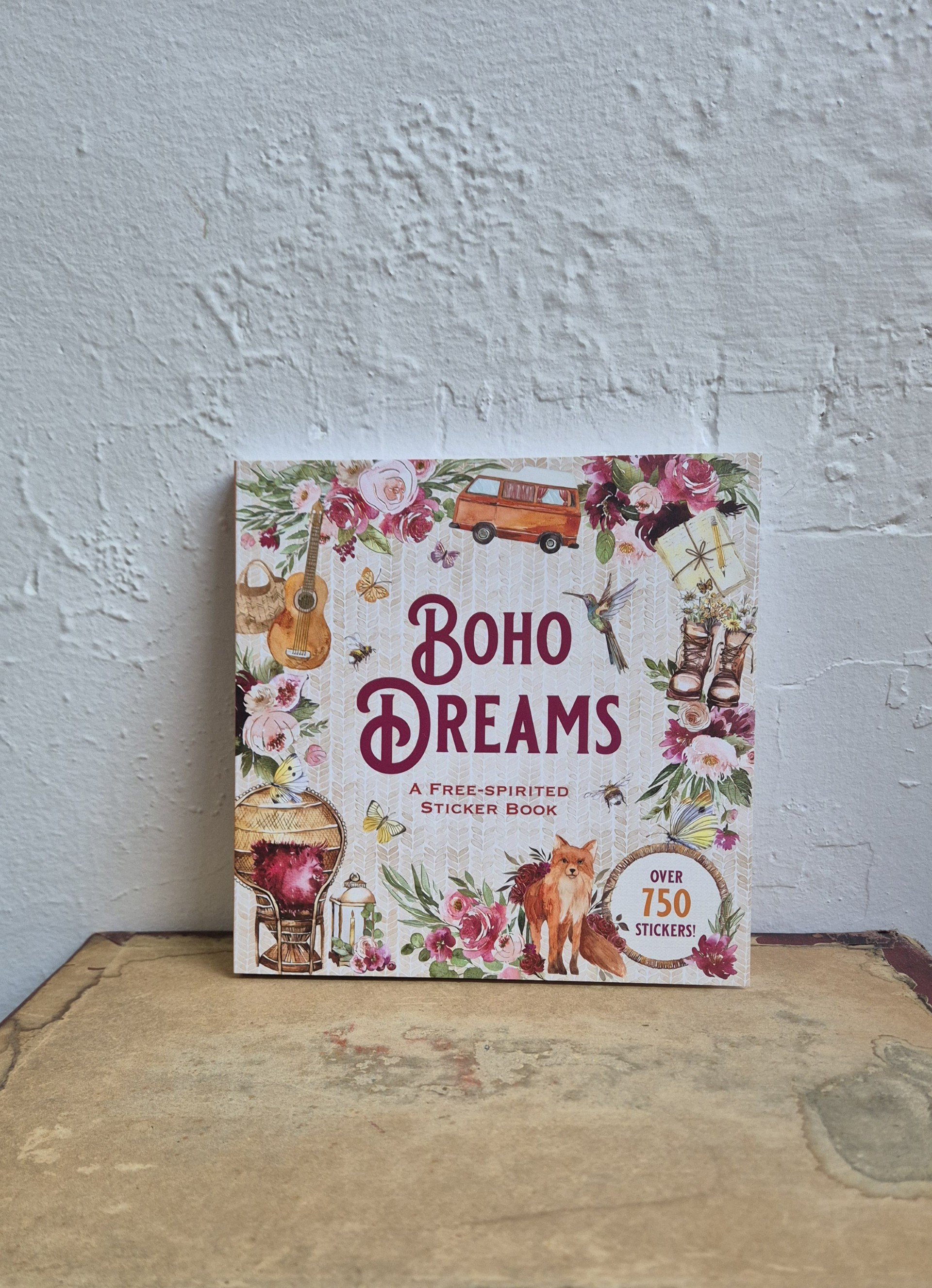 Vintage Sticker Book - Boho Dreams