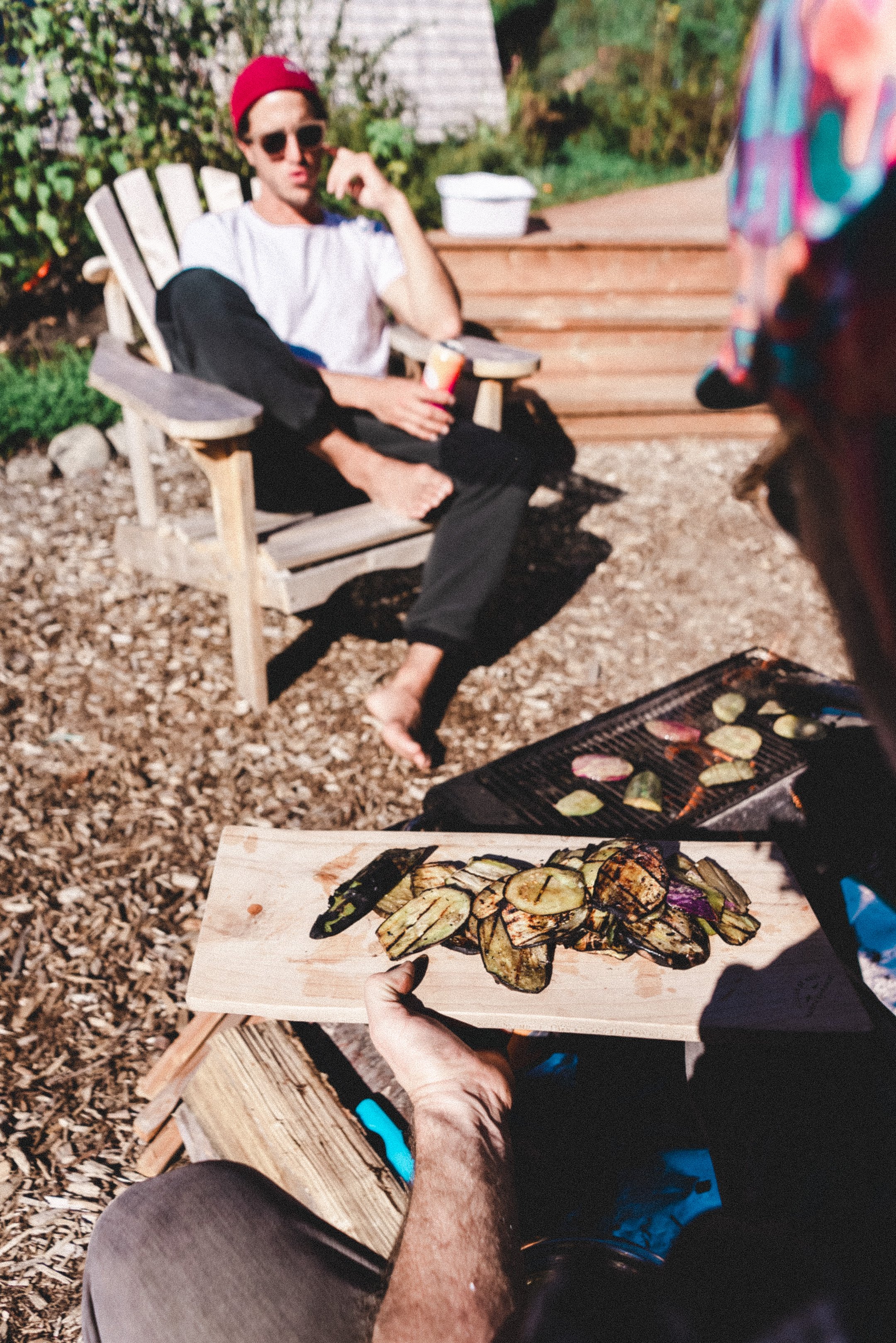 Après ski festif du printemps et ouverture de la terrasse à la ferme