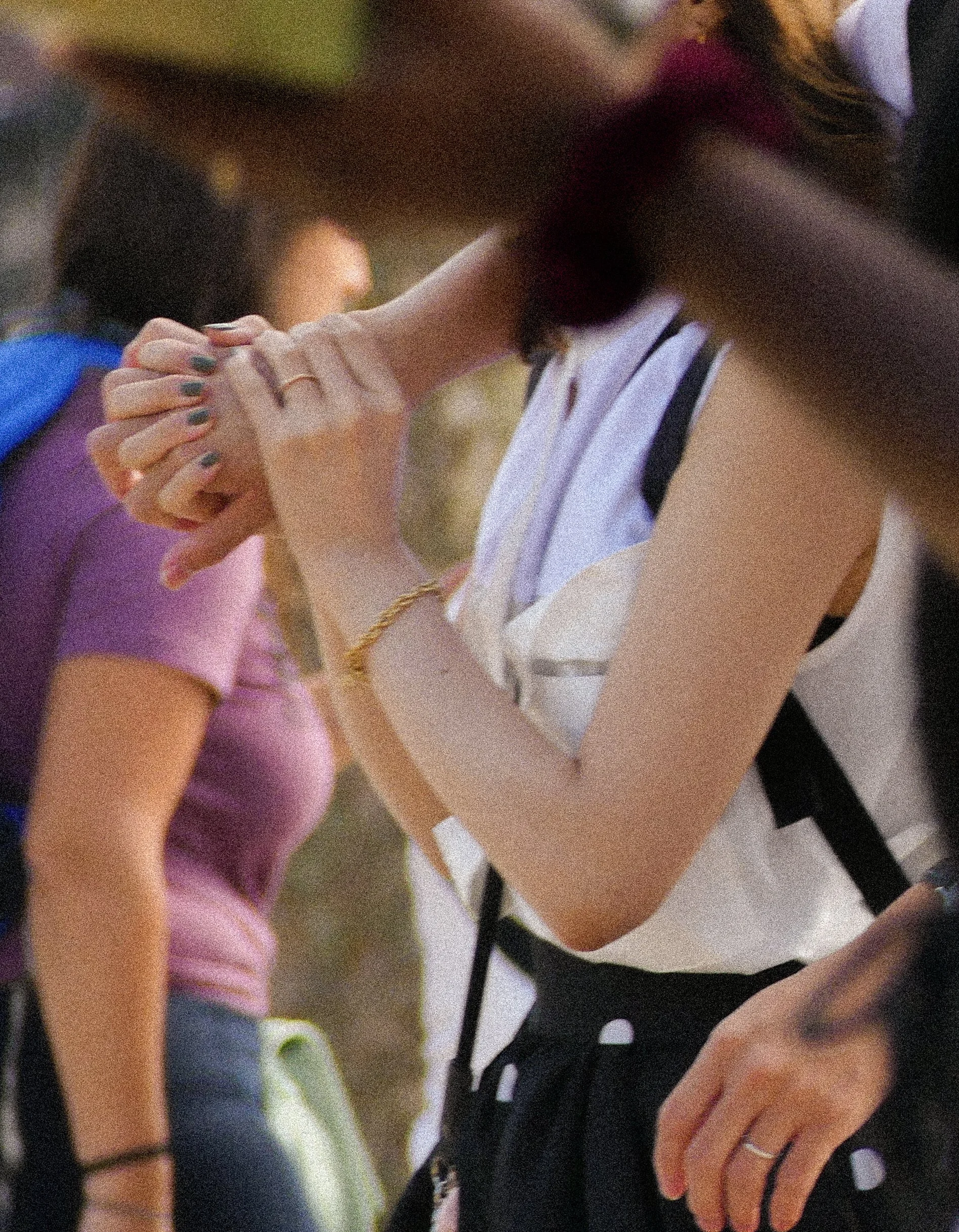 Couple holding hands, Amsterdam Netherlands