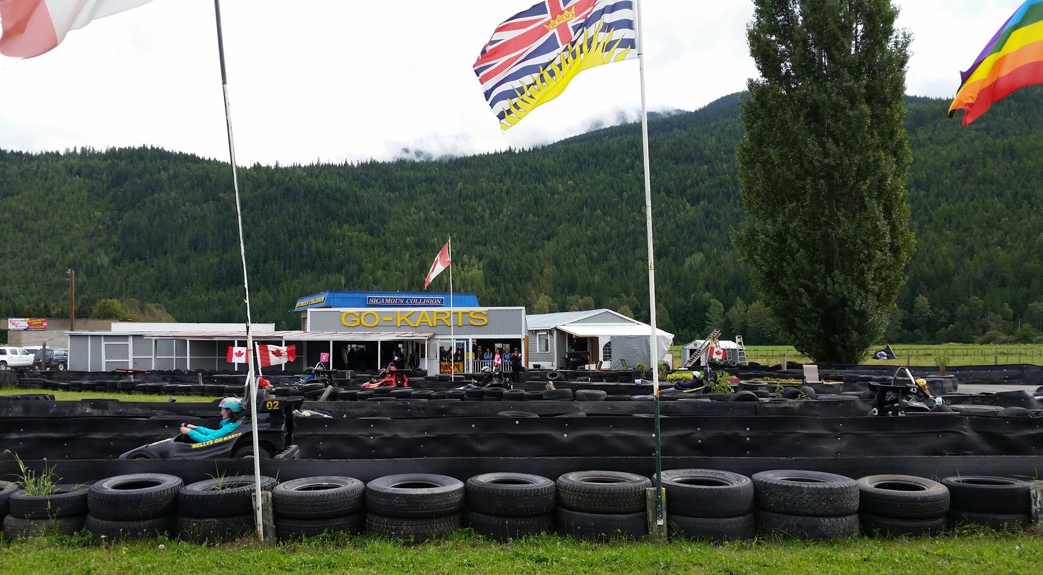 Go karts with a view!